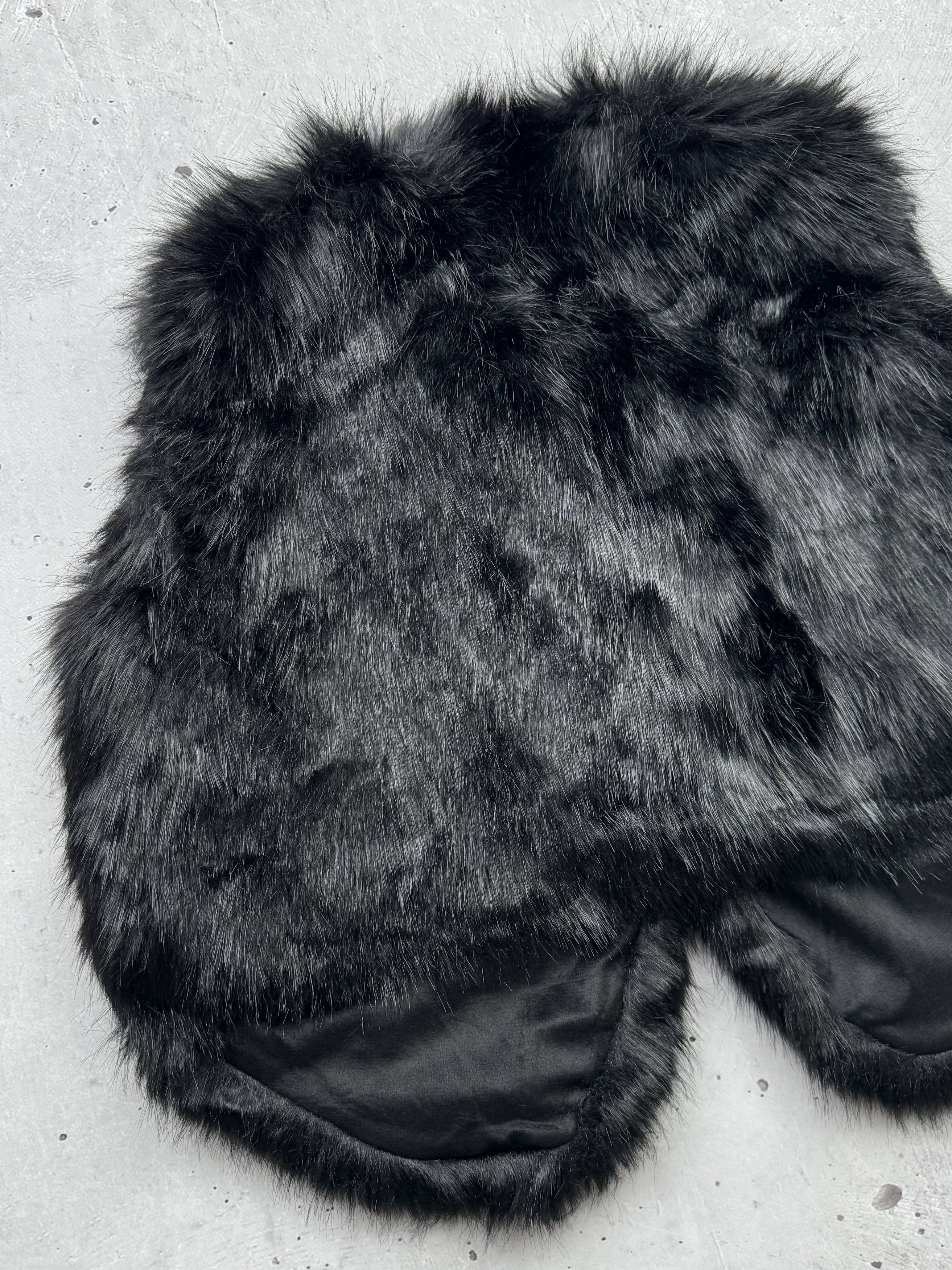Vintage Vintage Faux Fur Mohair Vest Size S / US 4 / IT 40 - 7 Thumbnail