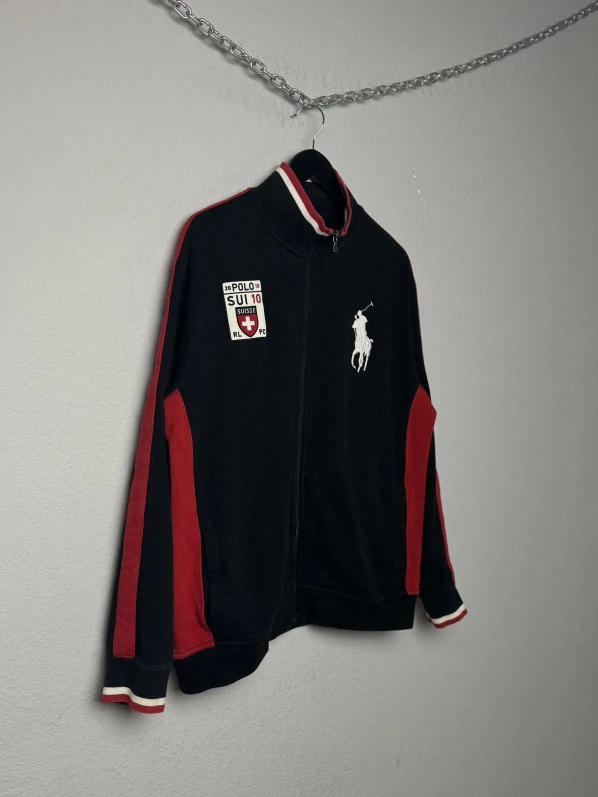 Polo Ralph Lauren Vintage Polo Ralph Lauren Suisse Sui Tracksuit Jacket Y2k Size US XL / EU 56 / 4 - 6 Thumbnail