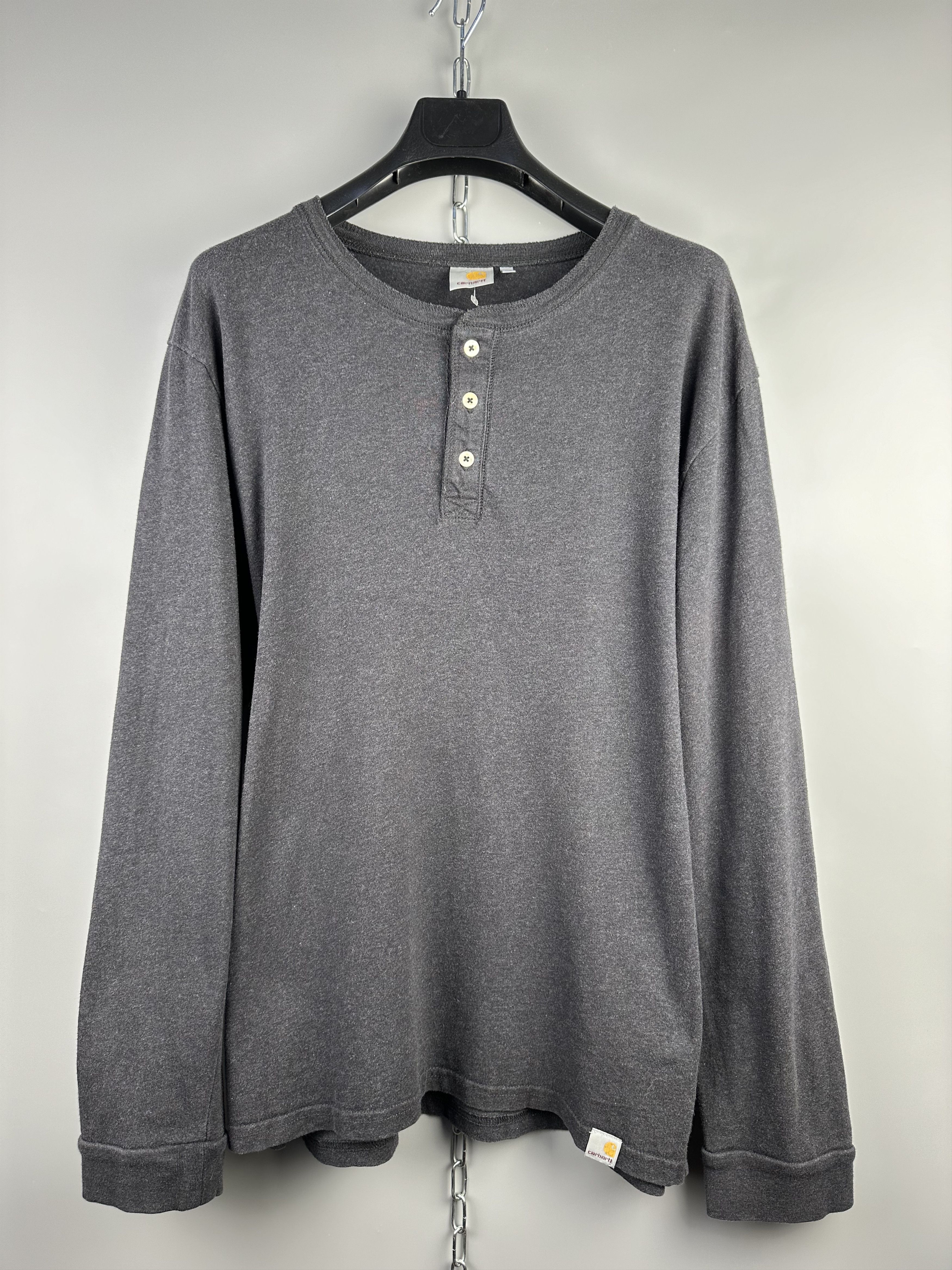 Carhartt Vintage Carhartt Long Sleeve Jumper Top Size US XL / EU 56 / 4 - 1 Thumbnail