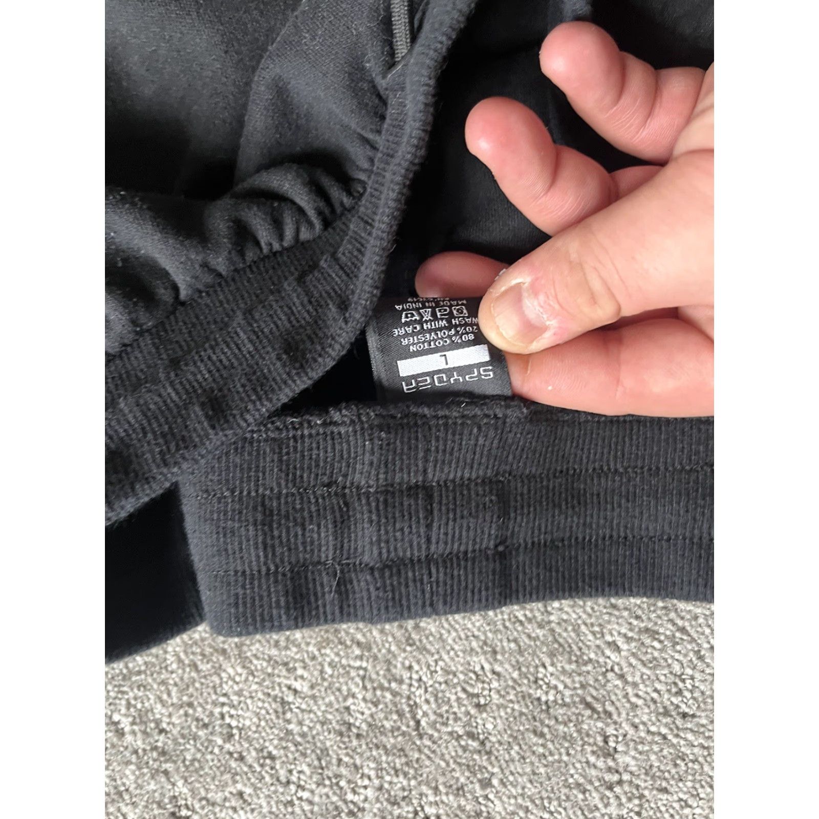 Spyder Spyder Men Pants Jogger Tapered Black Activewear Cargo Pockets Pockets Flaw L Casual Size US 33 - 5 Thumbnail