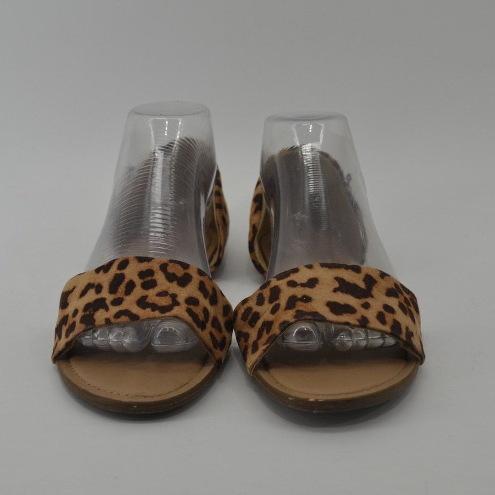 Other A New Day Leopard Print Women's Sandals Size 8 Brown Black Size US 8 / IT 38 - 6 Thumbnail