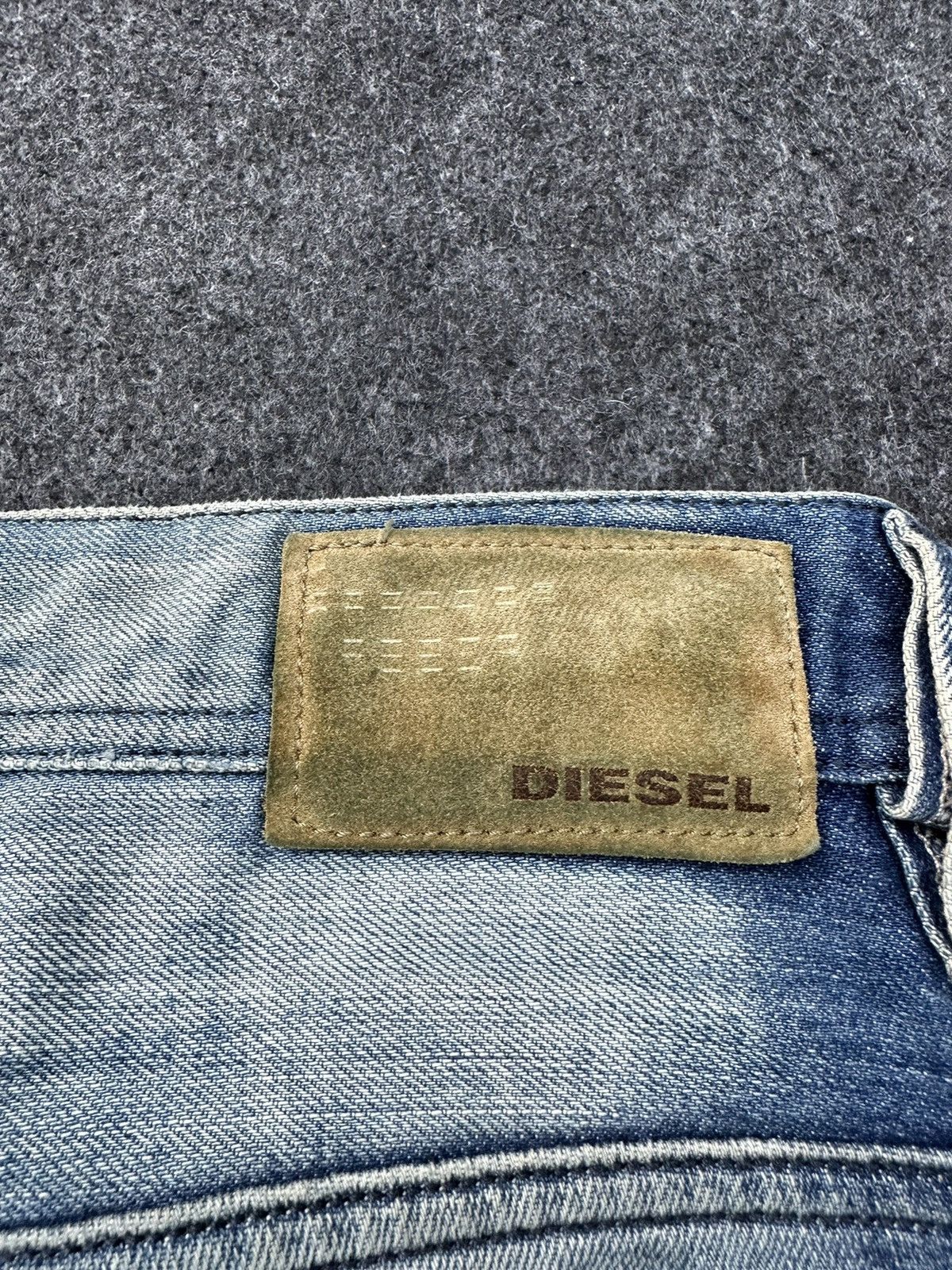Beauty Beast × Diesel Diesel Safado Faded Washed Distressed Denim D3 Size US 30 / EU 46 - 13 Thumbnail