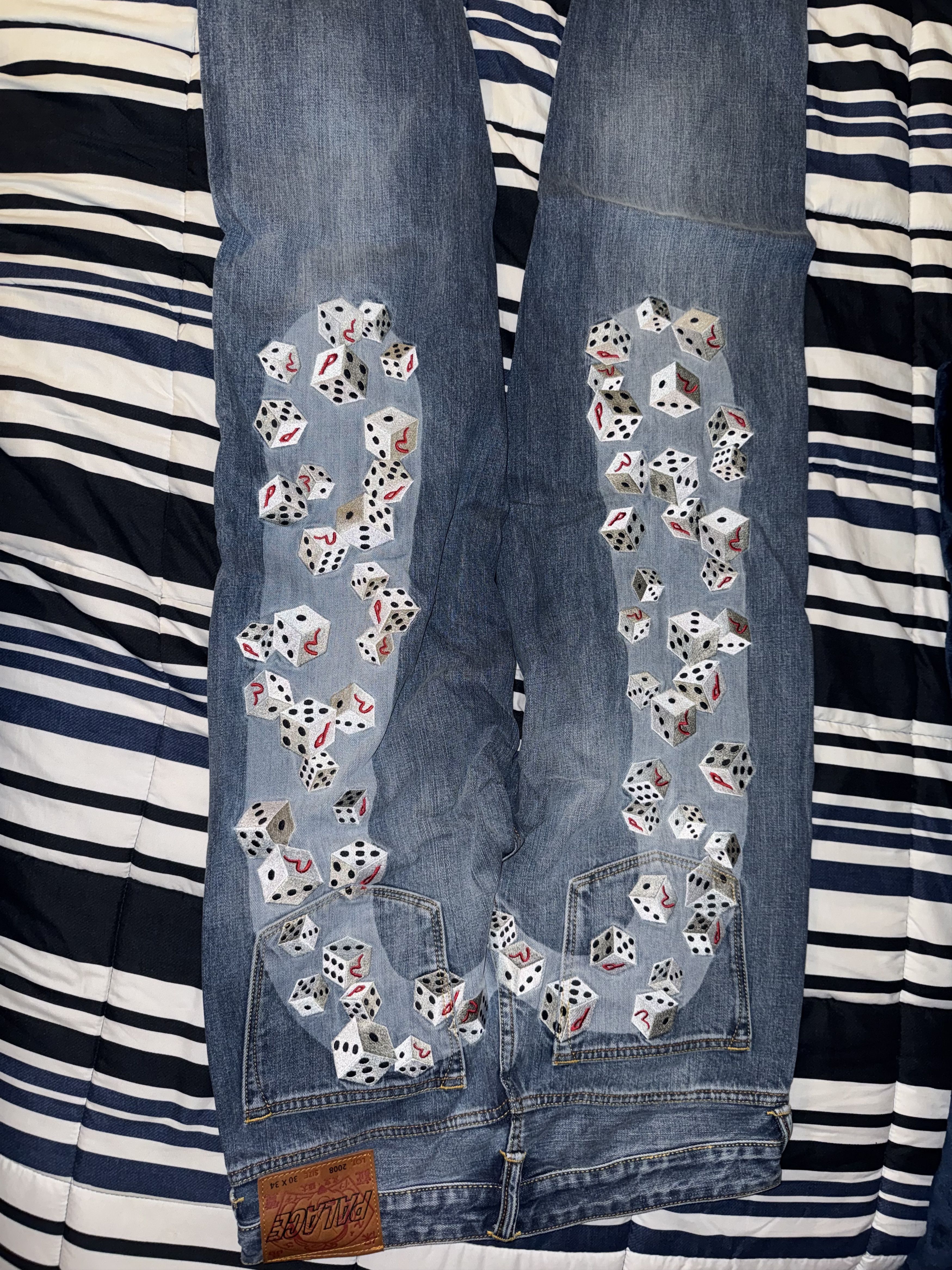 Palace Palace P45 Standard Jean Sand Wash | Grailed