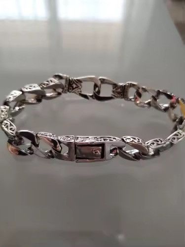 Japanese Brand grunde Cuban Link Chain Bracelet Size ONE SIZE - 1 Thumbnail