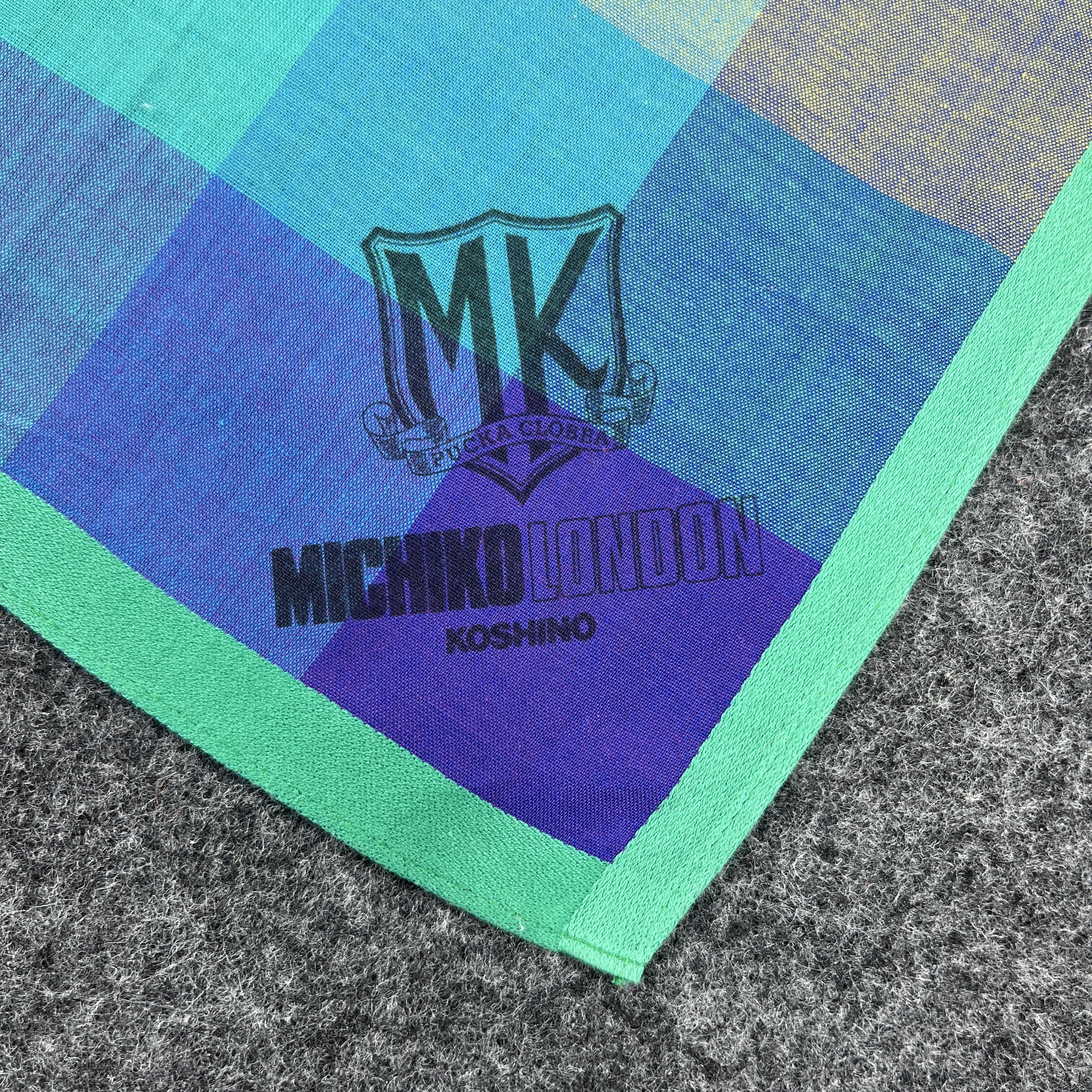 Michiko Koshino London × Vintage Michiko Koshino Handkerchief / Bandana / Neckerchief B136 Size ONE SIZE - 3 Thumbnail