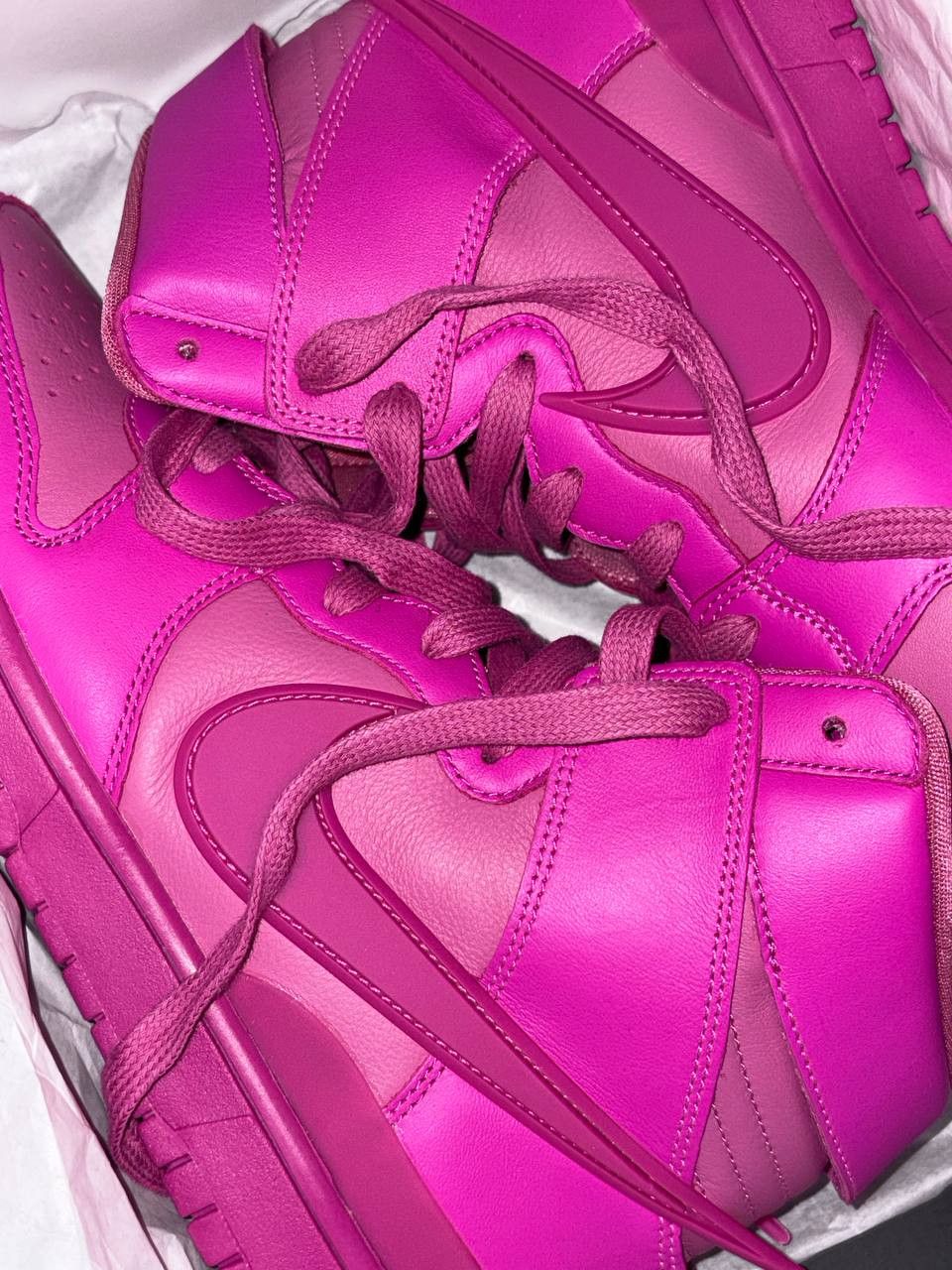 Ambush Design × Nike NIKE AMBUSH X DUNK HIGH 'COSMIC FUCHSIA Size US 8.5 / EU 41-42 - 1 Thumbnail