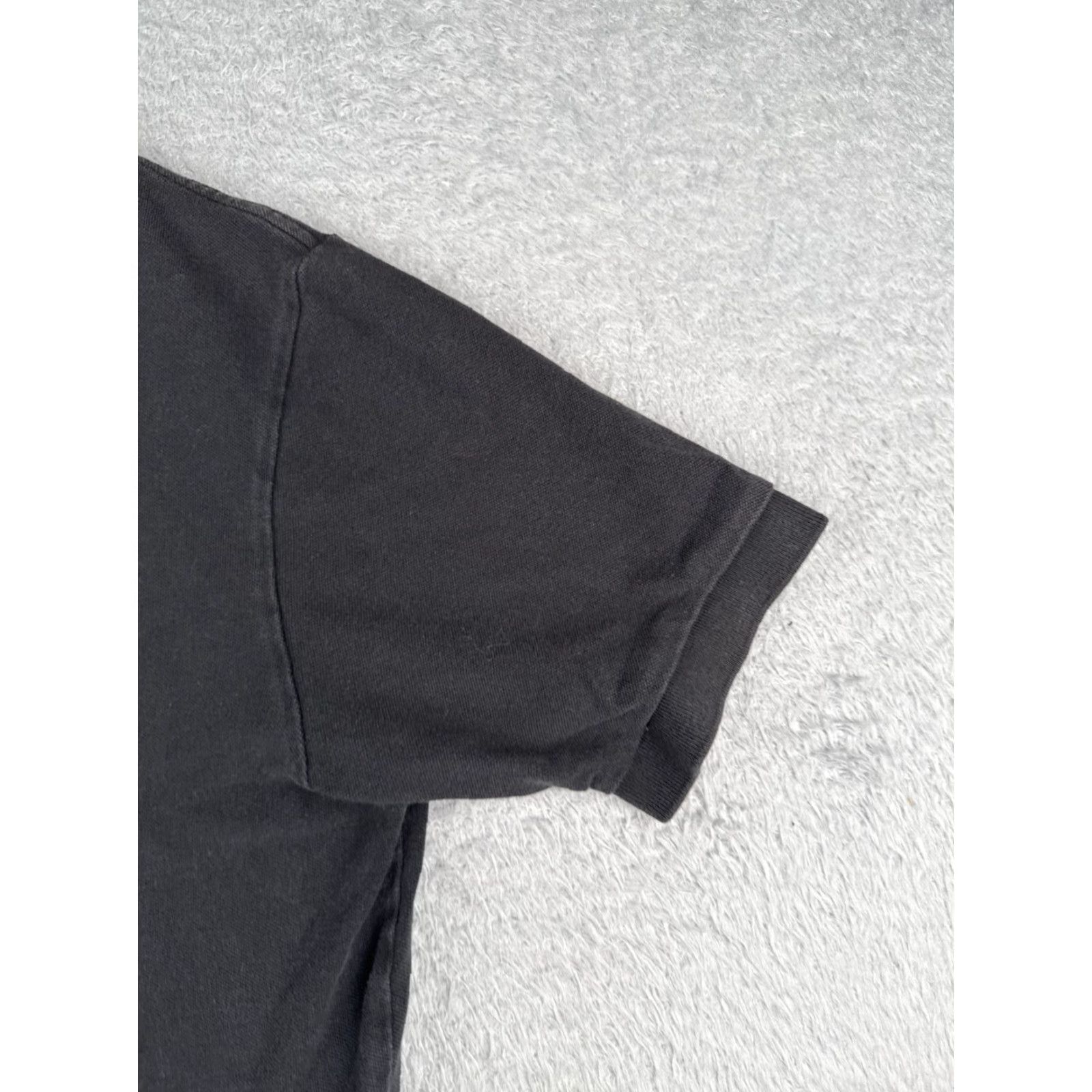 Polo Ralph Lauren VINTAGE Polo Ralph Lauren Polo Shirt Men 2XL Black 100% Cotton Jersey Slim Short Sleeve Size US XXL / EU 58 / 5 - 2 Thumbnail
