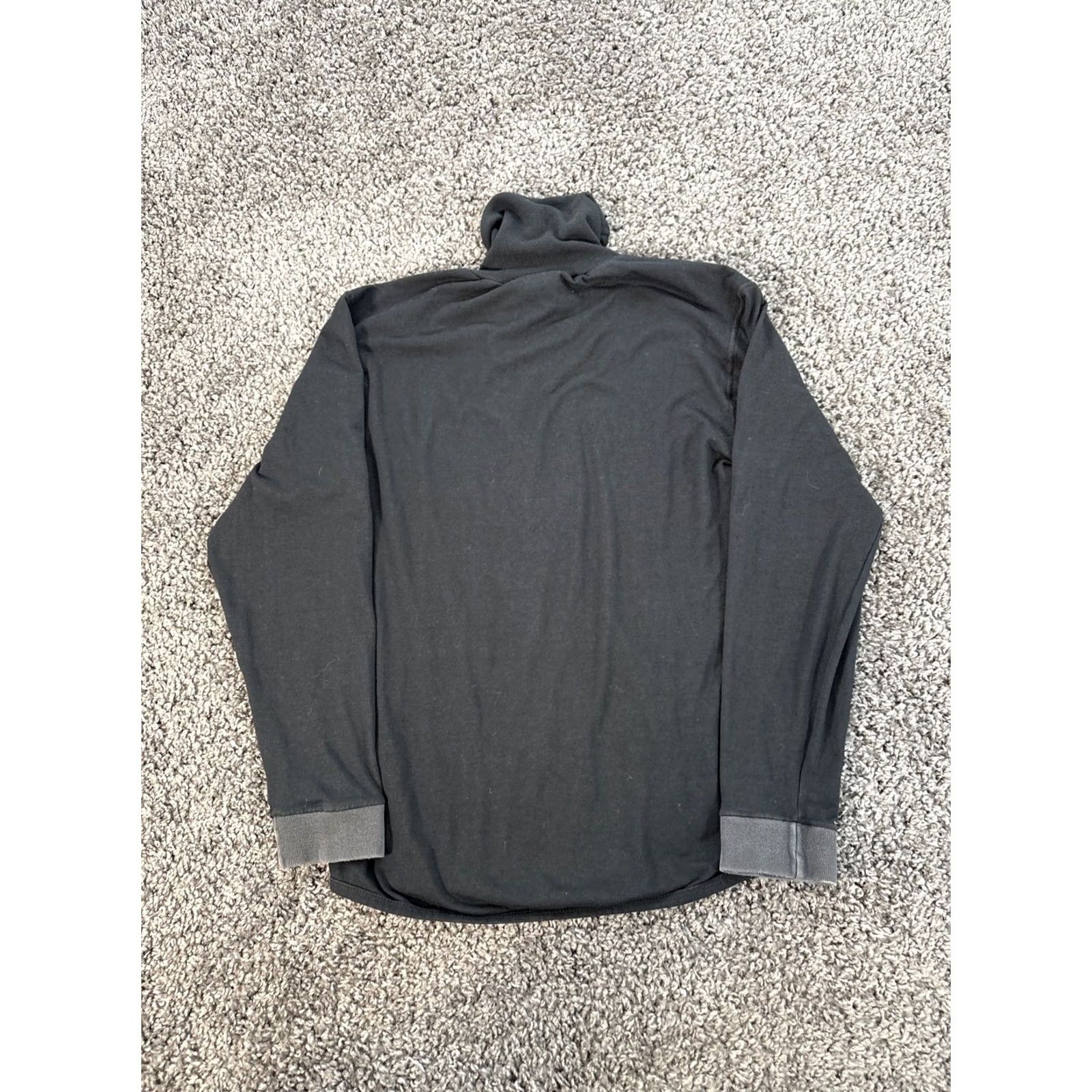 Adidas VINTAGE Adidas Equipment Long-sleeve Mock Neck Sweatshirt Mens M Black 90s Graphic Print Quilted Heavyweight Pullover Soccer Futbol Maradona Size US M / EU 48-50 / 2 - 6 Thumbnail