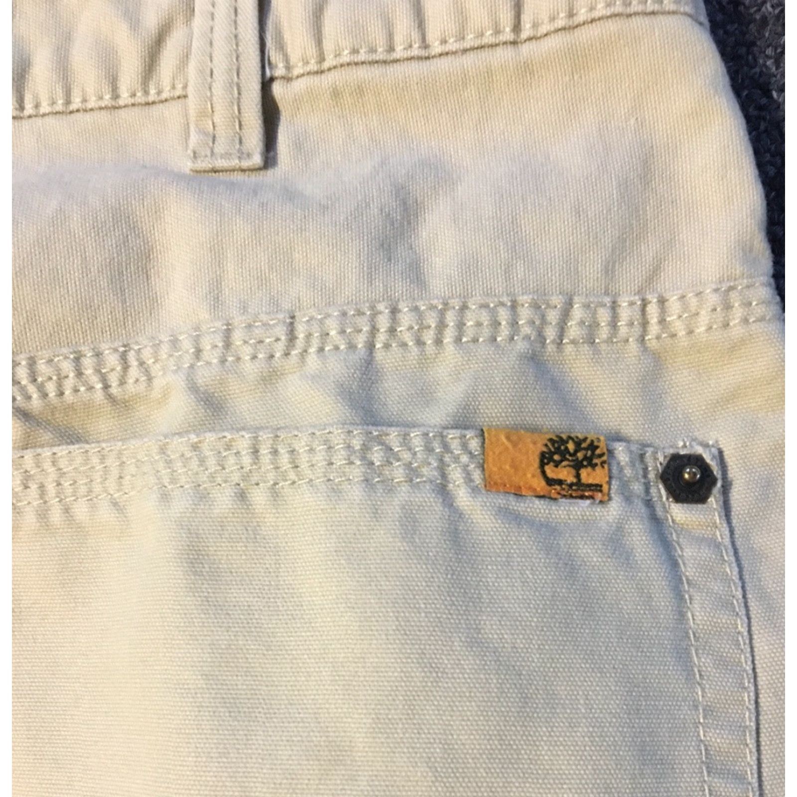 Timberland VINTAGE Timberland Pants 38 Khaki Carpenter 90s Outdoor Gear Mens Retro Grunge Hip Hop Condensed Beige Size US 38 / EU 54 - 2 Thumbnail