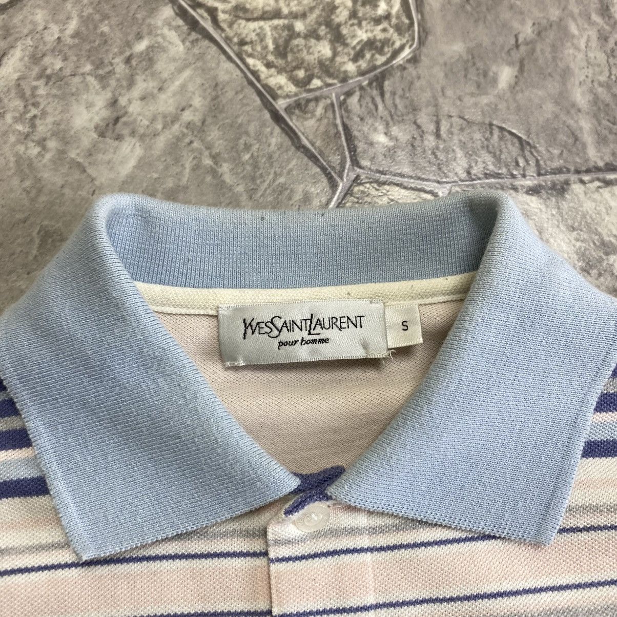 Yves Saint Laurent 90's Vintage Yves Saint Laurent YSL Polo Shirt T-Shirt Tee Size US S / EU 44-46 / 1 - 4 Thumbnail