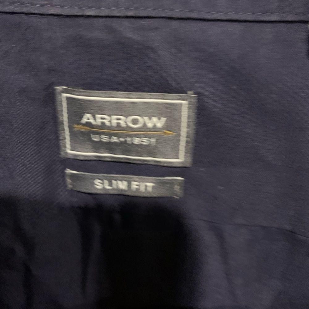 Arrow Men’s Arrow Button Down Dress Shirt Size US L / EU 52-54 / 3 - 2 Thumbnail