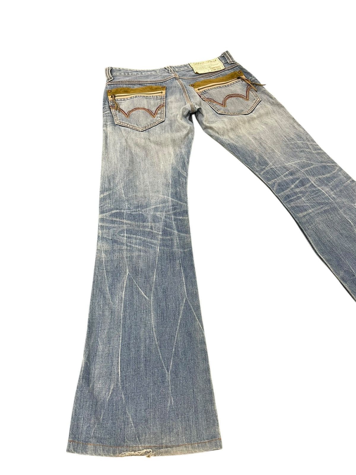 Edwin Flare Jeans Edwin Native Faded Boot Cut Chrome Hearts 2🟦7 Size US 32 / EU 48 - 1 Thumbnail