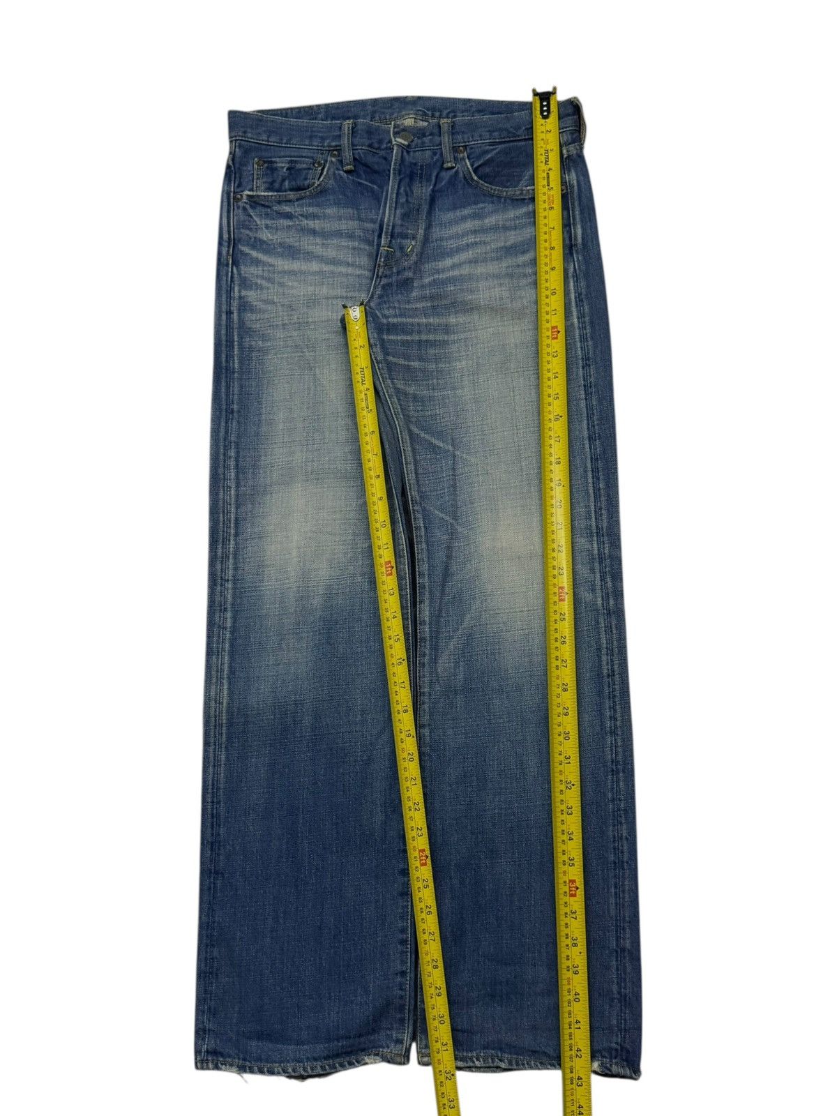 OMNIGOD Vintage 90s OMNIGOD Lot 50543 Japanese Denim Jeans | W33 Size US 33 - 17 Thumbnail