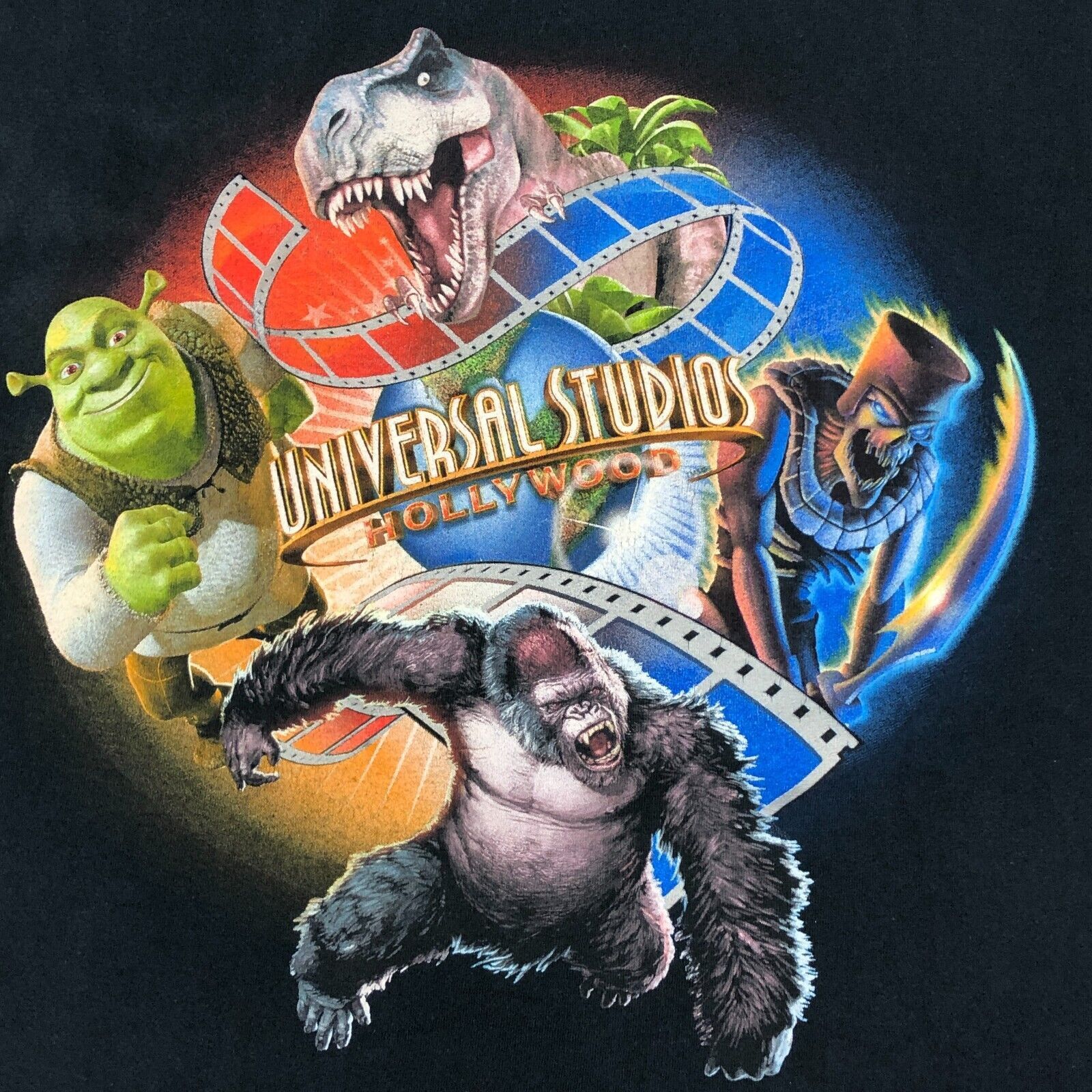 Disney × Universal Studios × Vintage 2012 Universal Studios Hollywood Tee T Shirt Size Medium M Size US M / EU 48-50 / 2 - 2 Thumbnail