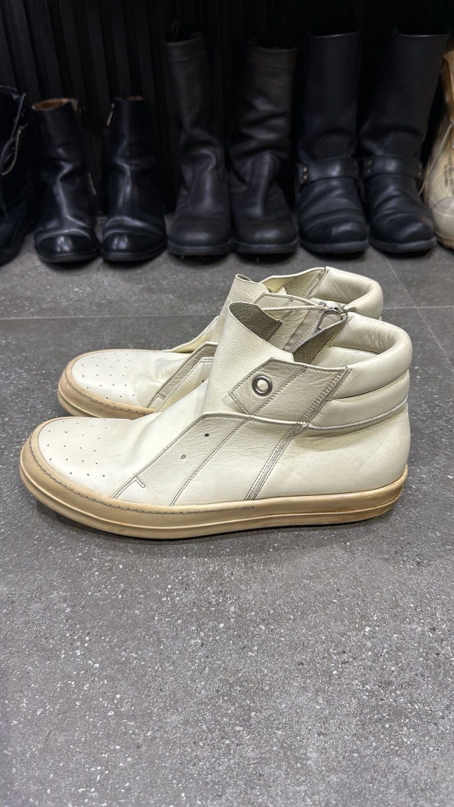 Rick Owens f/w 2017 rick owens glitter island dunk milk colorway Size US 11 / EU 44 - 14 Thumbnail