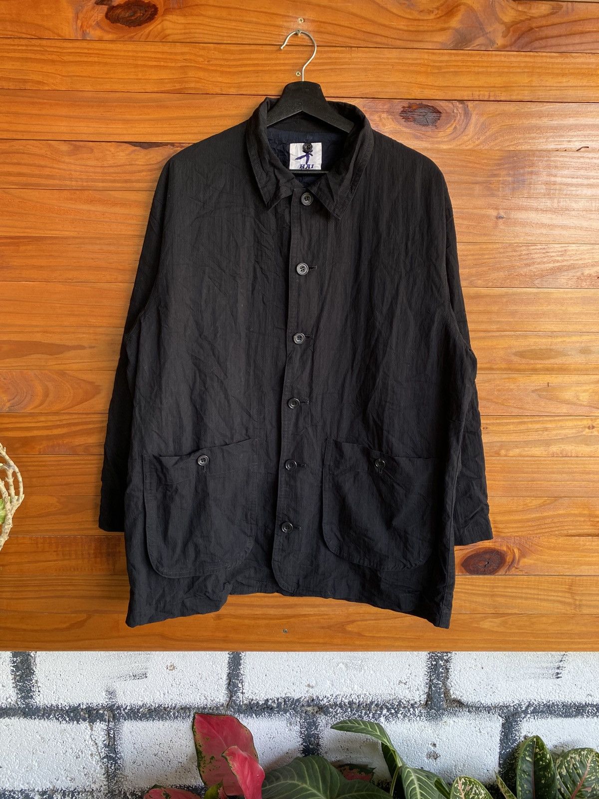 Issey Miyake HAI Sporting Gear Black Utility Jacket Japanese Casual Wear Size US M / EU 48-50 / 2 - 3 Thumbnail