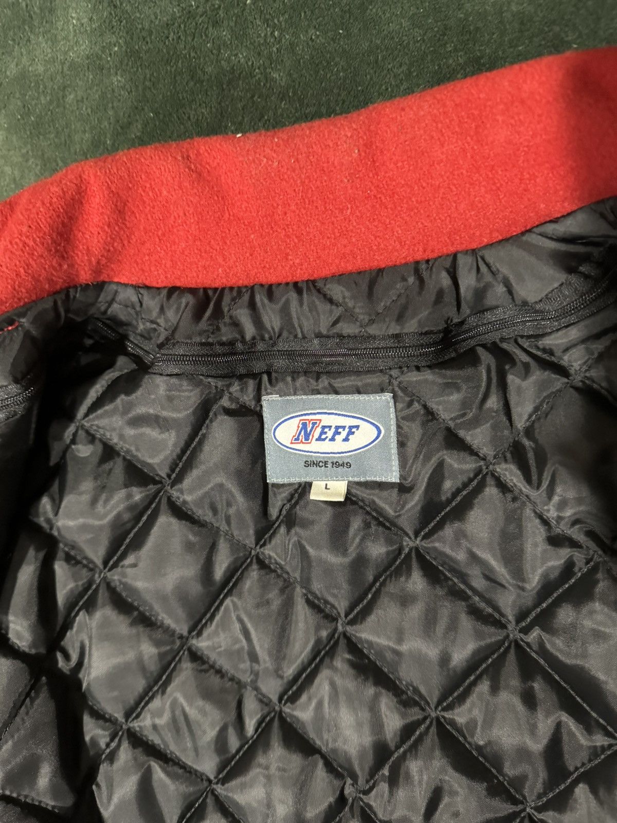 NEFF Neff Vintage Varsity Jacket Size US L / EU 52-54 / 3 - 3 Thumbnail