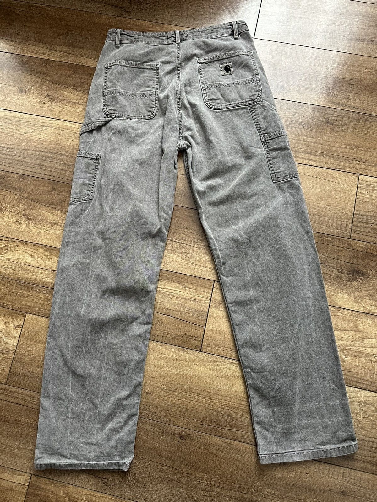 Carhartt Carhartt Pierce Straight Carpenter Denim Pants Vintage Size US 27 - 1 Thumbnail