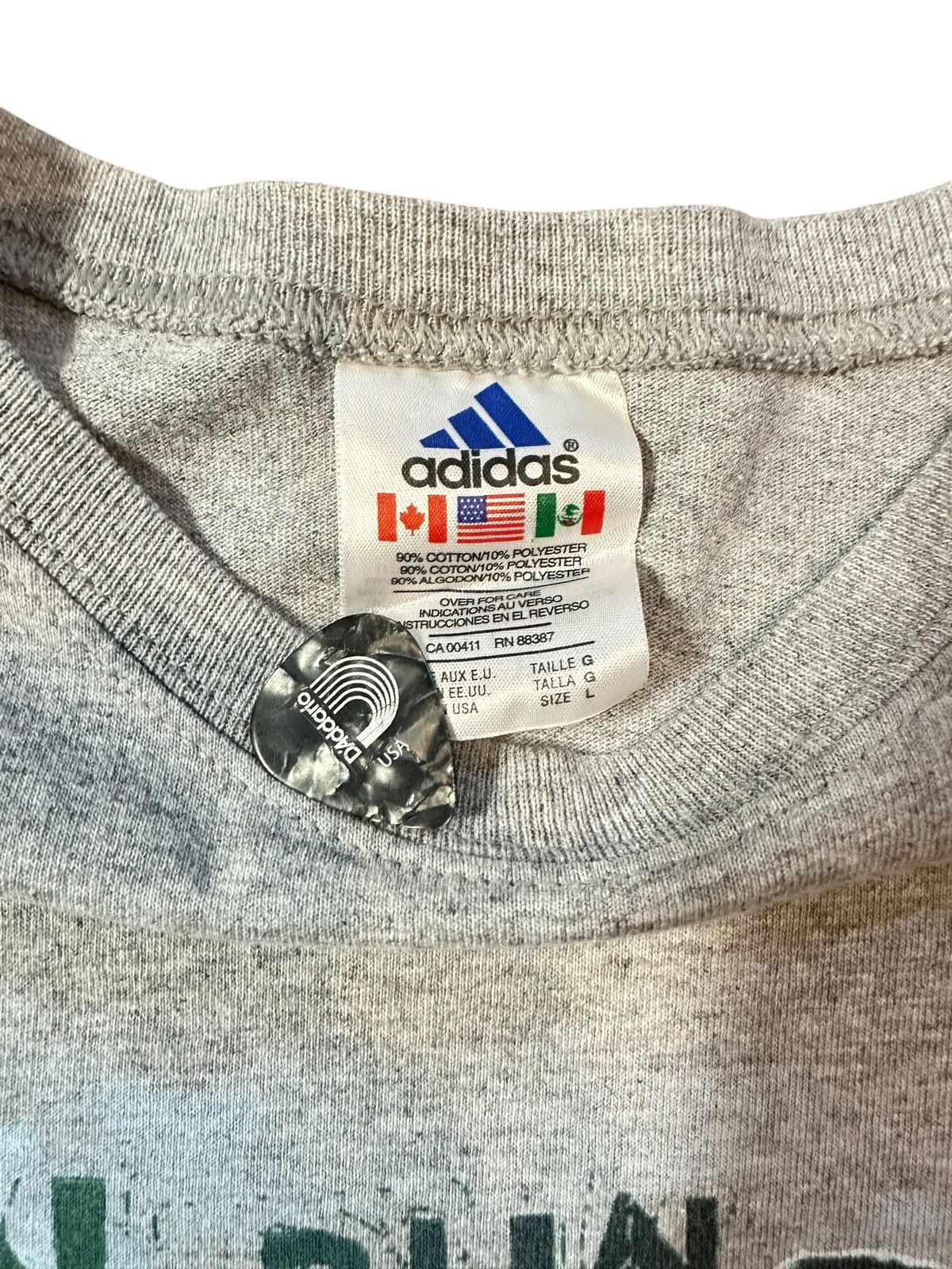 Adidas Y2K Adidas Tee Size US L / EU 52-54 / 3 - 4 Thumbnail
