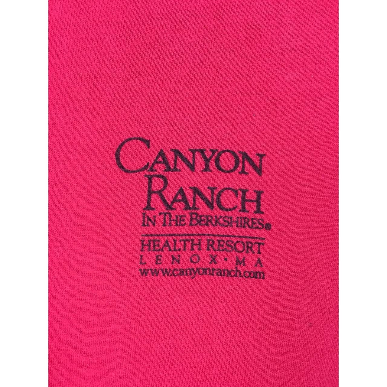 Hanes × Vintage Vtg Y2K Canyon Ranch The Berkshires Health Resort Tee Size US XL / EU 56 / 4 - 7 Thumbnail