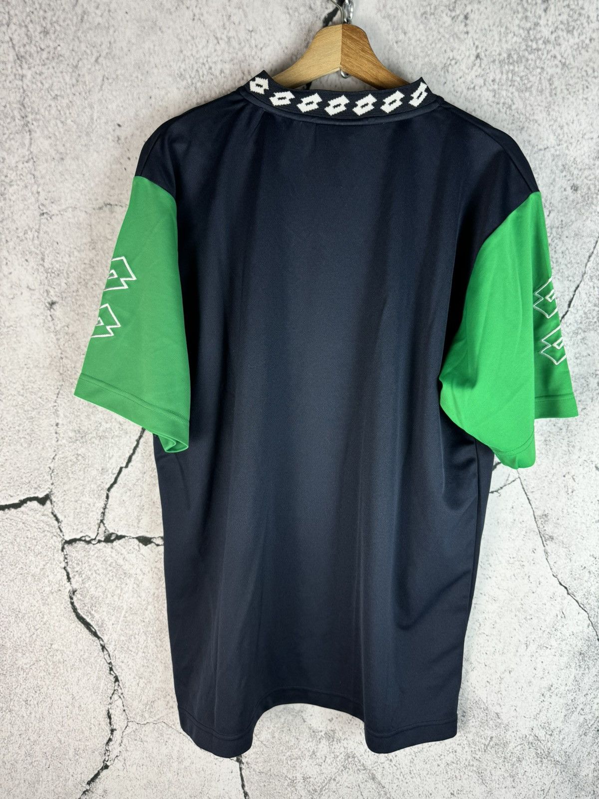 Lotto Sport 2002 VINTAGE LOTTO ITALIAN SPORT DESIGN SOCCER FOTBALL TEE Size US L / EU 52-54 / 3 - 2 Thumbnail