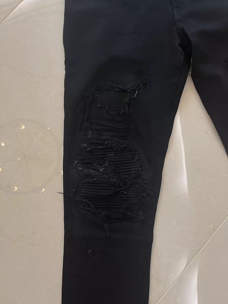 Amiri AmiriMX1 patchwork jeans 2503-Nextarrow Size US 32 / EU 48 - 3 Thumbnail
