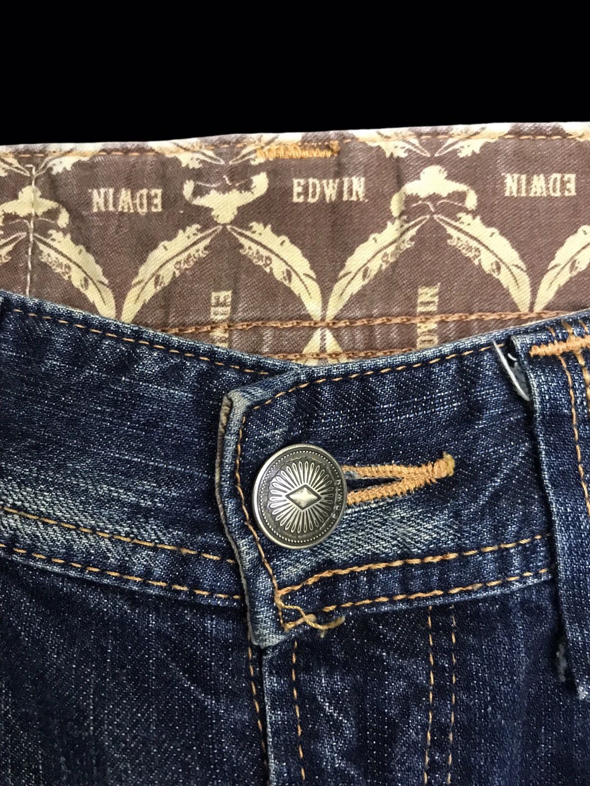 Edwin 💥FLARE💥ARCHIVAL EDWIN WESTRNER SICK FADED FLARE DENIM F391 Size US 30 / EU 46 - 9 Thumbnail