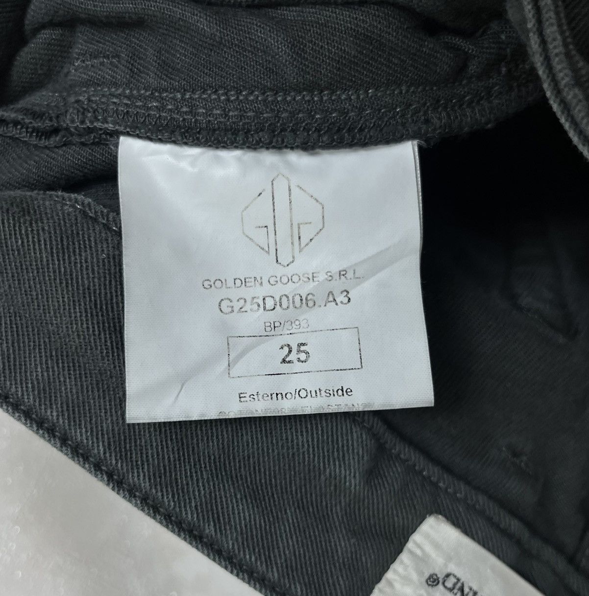 Golden Goose Golden Goose Slim Fit Paneled Jeans Size 25" / US 0 / IT 36 - 12 Thumbnail