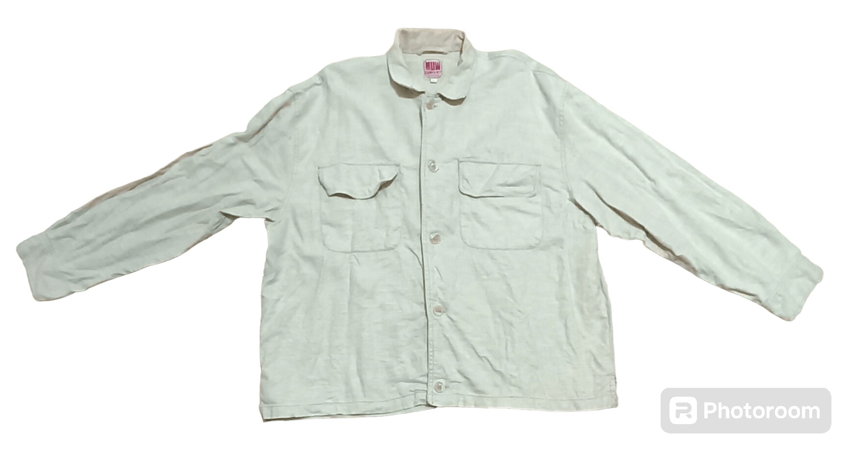 If Six Was Nine × Japanese Brand × Vintage MUW COMPANY HEMP BUTTON UP CHORE JACKET Size US L / EU 52-54 / 3 - 1 Thumbnail