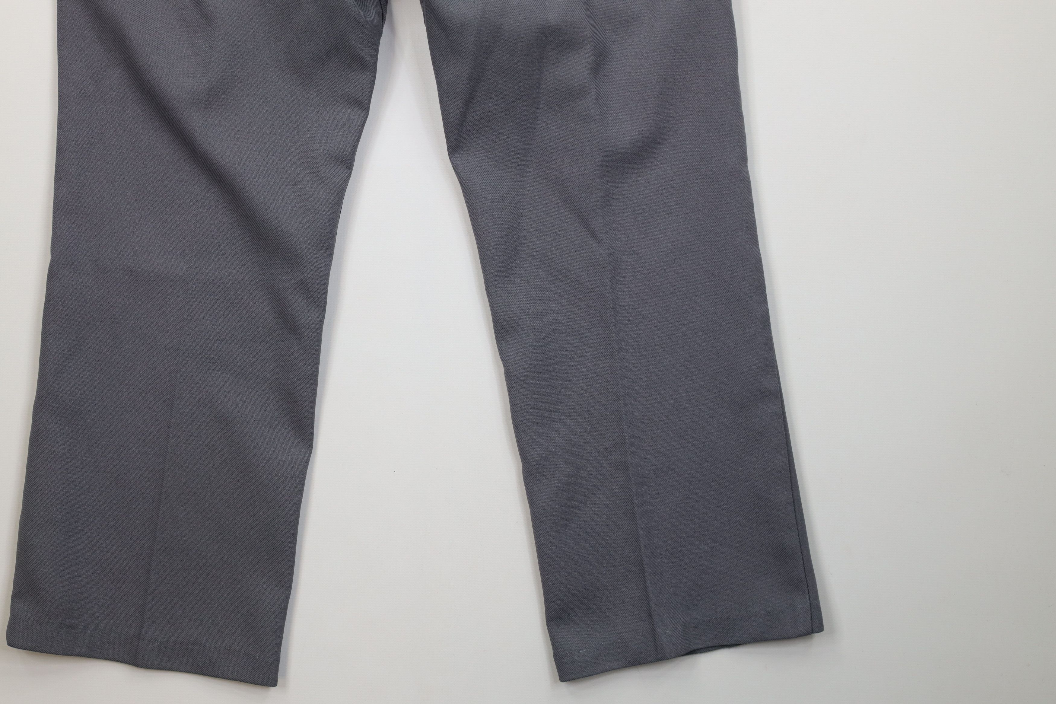 Levi's Vintage 70s Levis Flared Wide Leg Chino Pants Gray USA Size US 36 / EU 52 - 14 Thumbnail