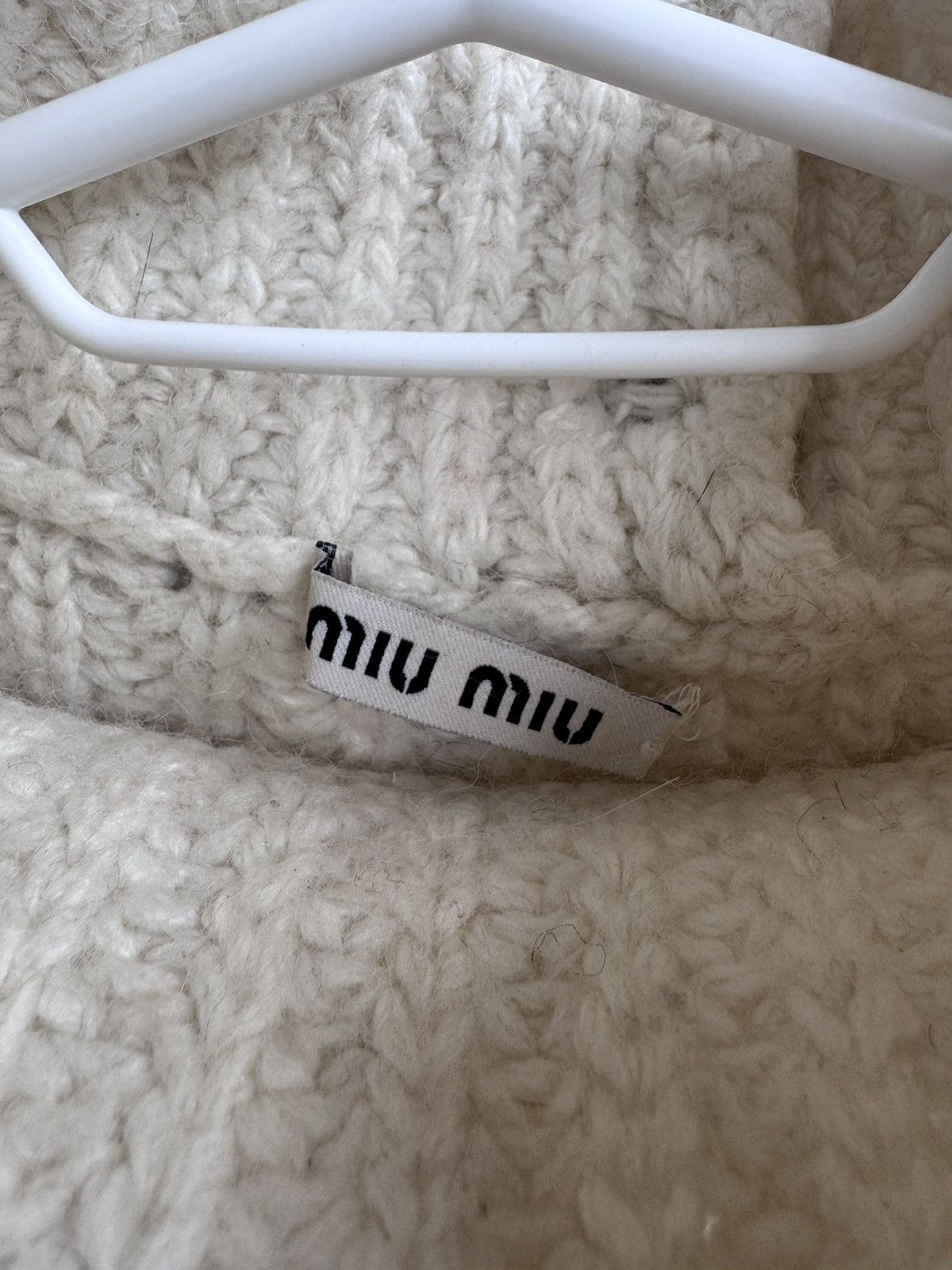 Miu Miu Miu Miu wool Knitted Blended Sweater Sweatshirt Pullover Size M / US 6-8 / IT 42-44 - 8 Thumbnail