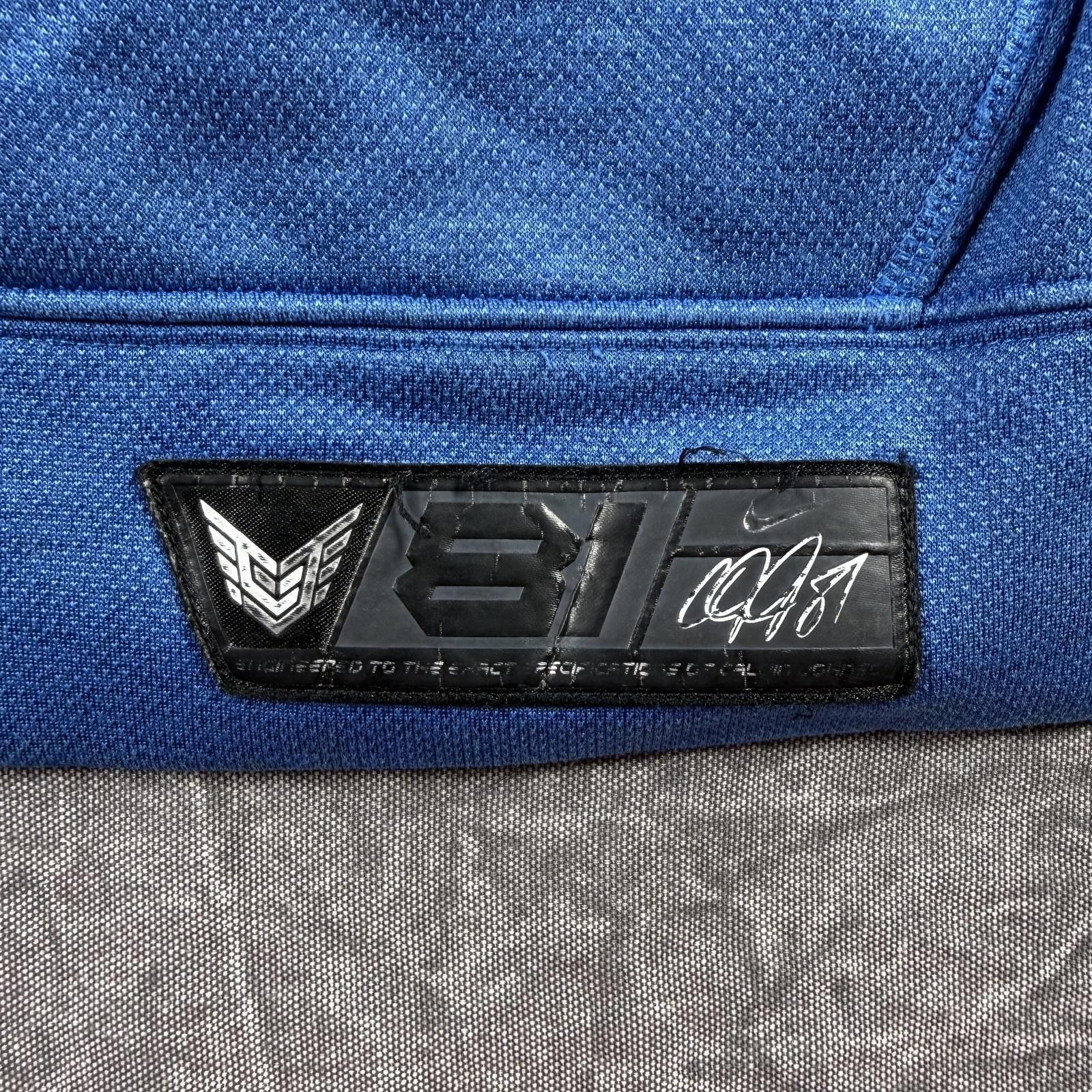 Nike Nike Hoodie Men's M Blue Thermal Fit Calvin Johnson Megatron Size US M / EU 48-50 / 2 - 3 Thumbnail