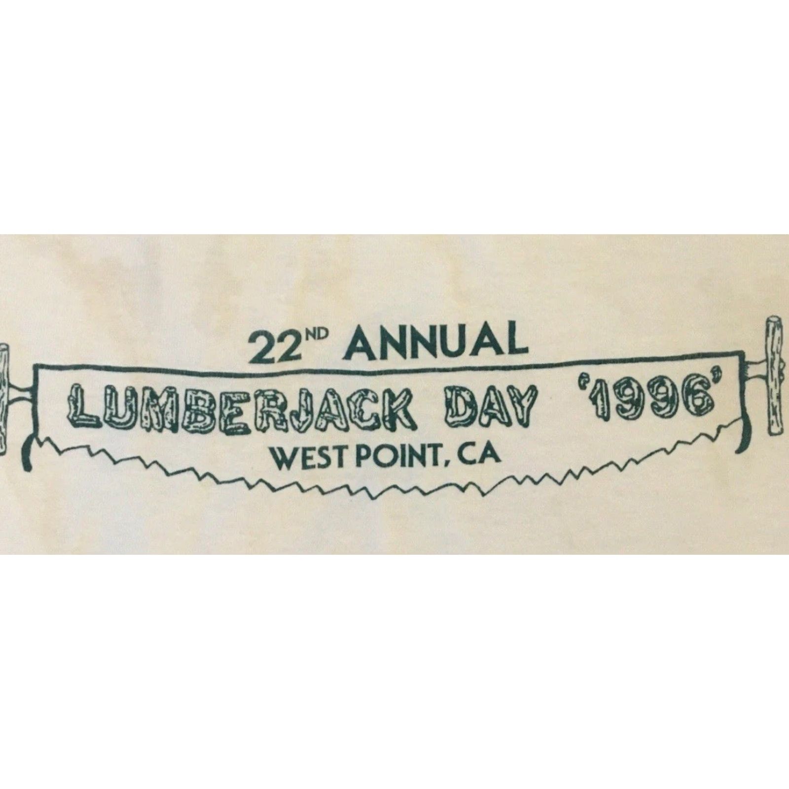 Lumberjack VINTAGE 90s Lumberjack Day Faded Distress Tank Top XS White Harley Davidson Graphic Tee Punk Grunge Biker 80s 70s USA Mens XS Tank Top Size US XS / EU 42 / 0 - 4 Thumbnail