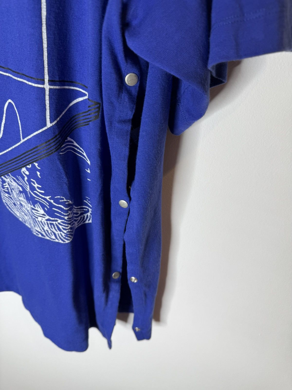 Lemaire Lemaire x Tomaga blue T-shirt Size US L / EU 52-54 / 3 - 3 Thumbnail