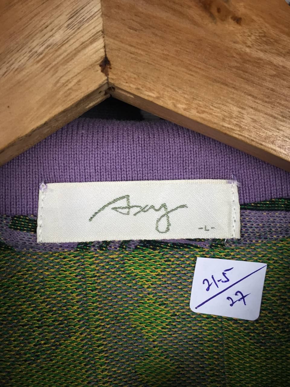 Mizuno Vtg Mizuno All Over Print Patterned Polo Tee Size US L / EU 52-54 / 3 - 7 Thumbnail