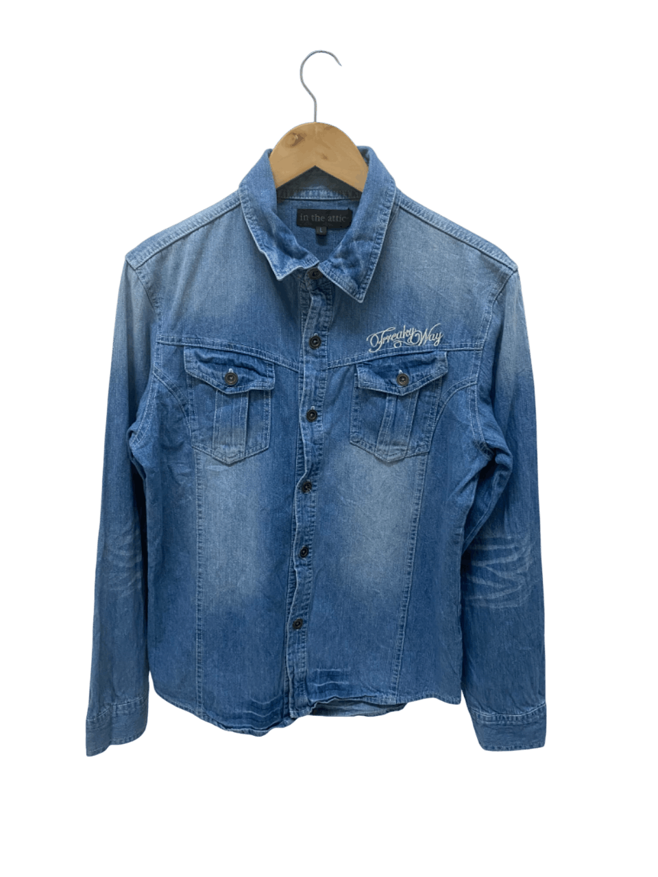 Freaky Ways Denim Shirt In The Attic Homme
