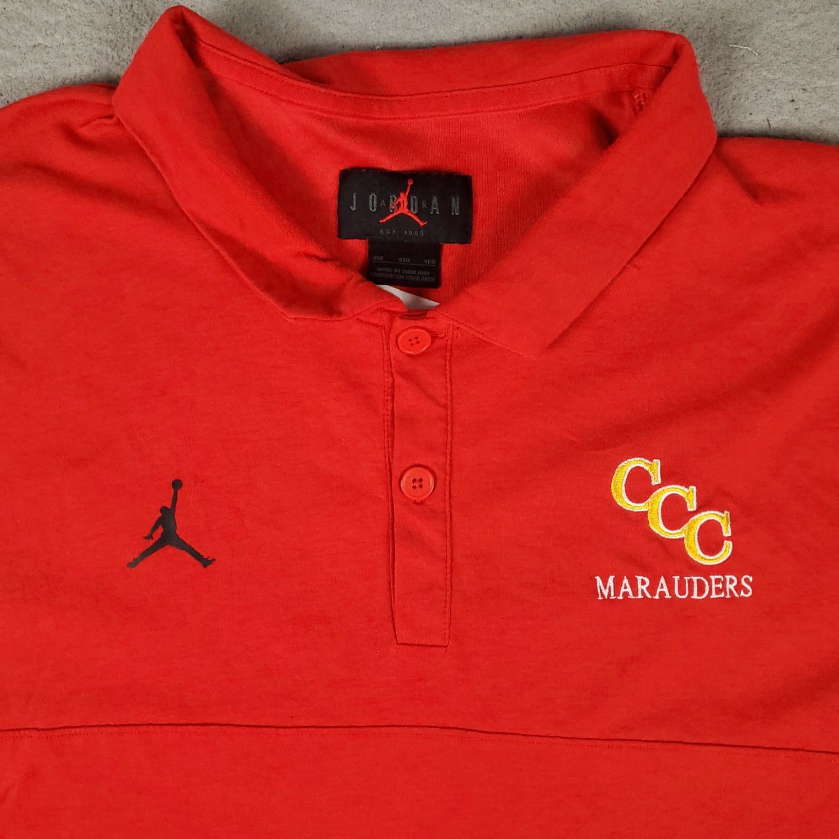 Nike Nike Golf Polo Shirt Mens Size 4XL Red Size US XXL / EU 58 / 5 - 2 Thumbnail