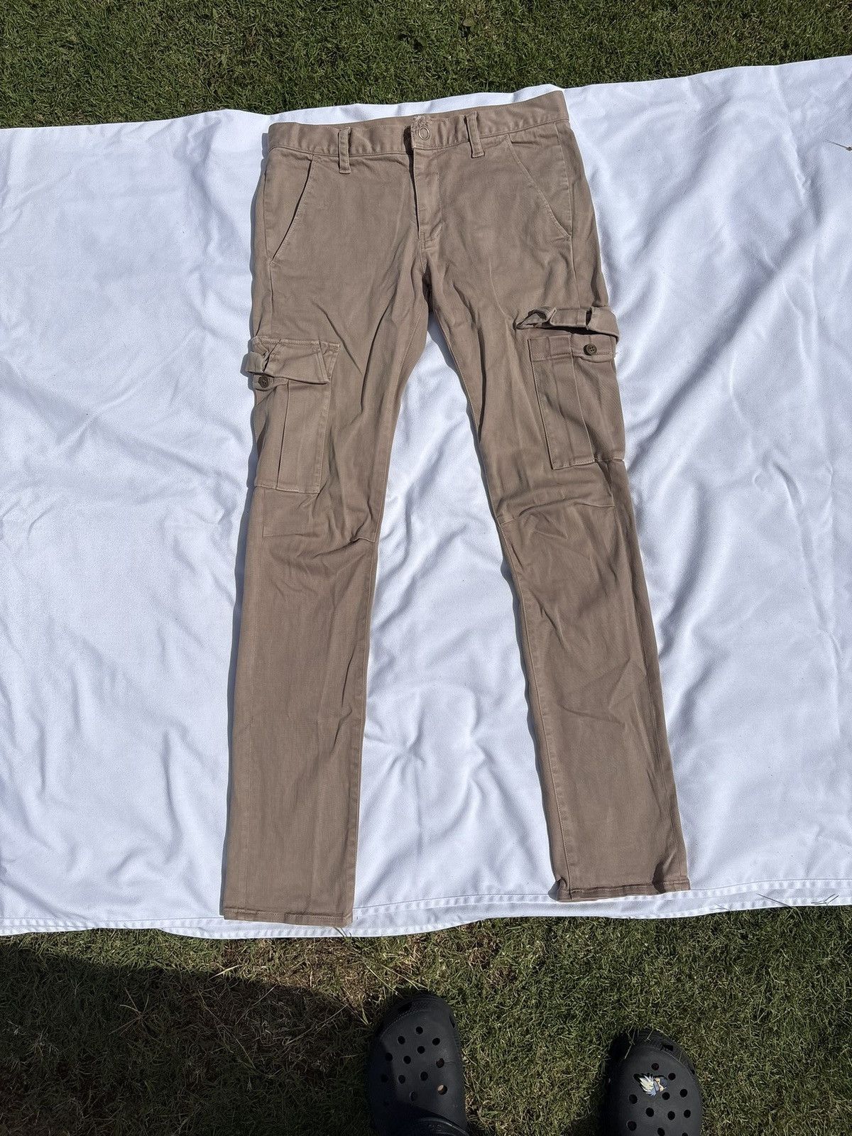 Undercover Undercover (UC) light‑khaki cargo pants Size US 31 - 1 Thumbnail