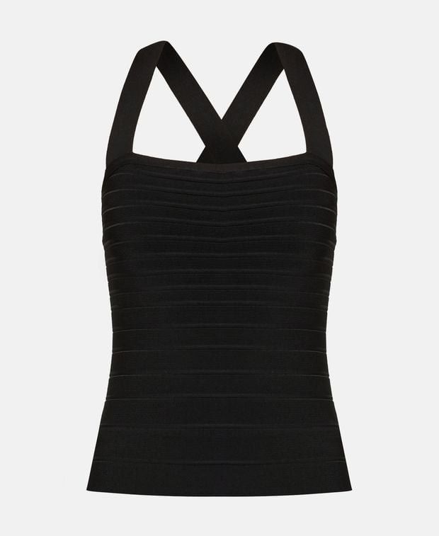 Herve Leger Sleeveless blouse Size XS / US 0-2 / IT 36-38 - 1 Thumbnail
