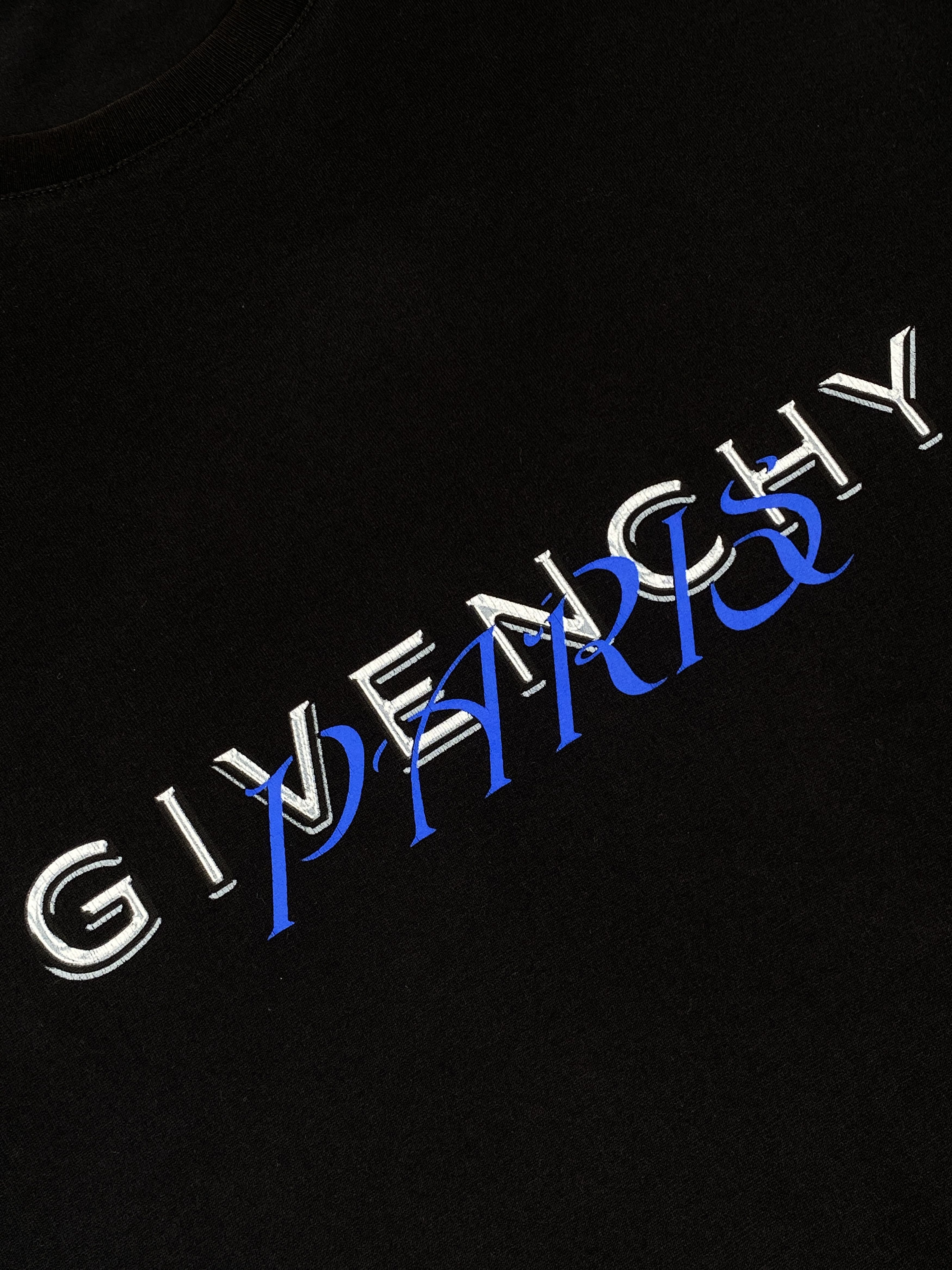 Givenchy Amore Black Logo Print T-Shirt Size US M / EU 48-50 / 2 - 8 Thumbnail