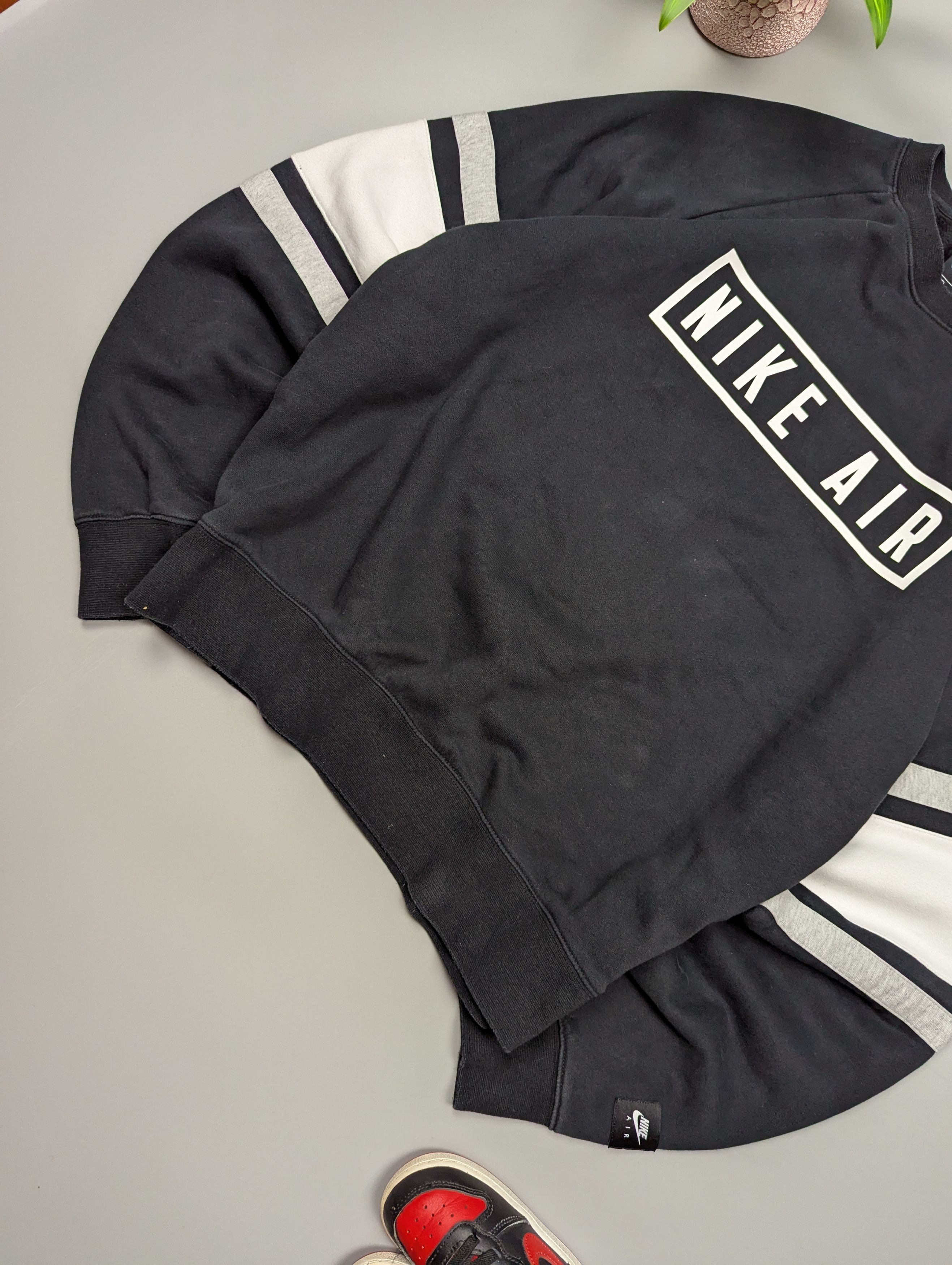 Nike Nike Air Men's Black Pullover Sweatshirt Size M Size US M / EU 48-50 / 2 - 4 Thumbnail