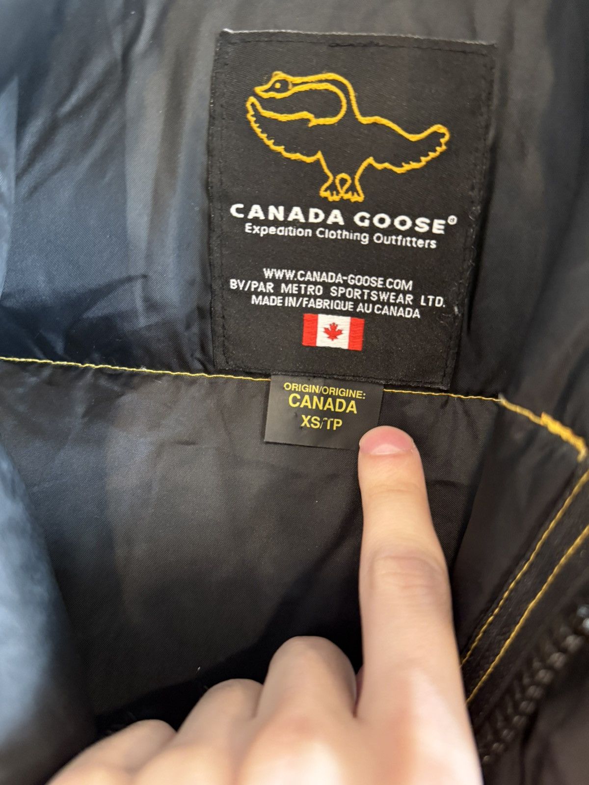 Canada Goose × Vintage Canada Goose Yellow Vest Size US S / EU 44-46 / 1 - 3 Thumbnail