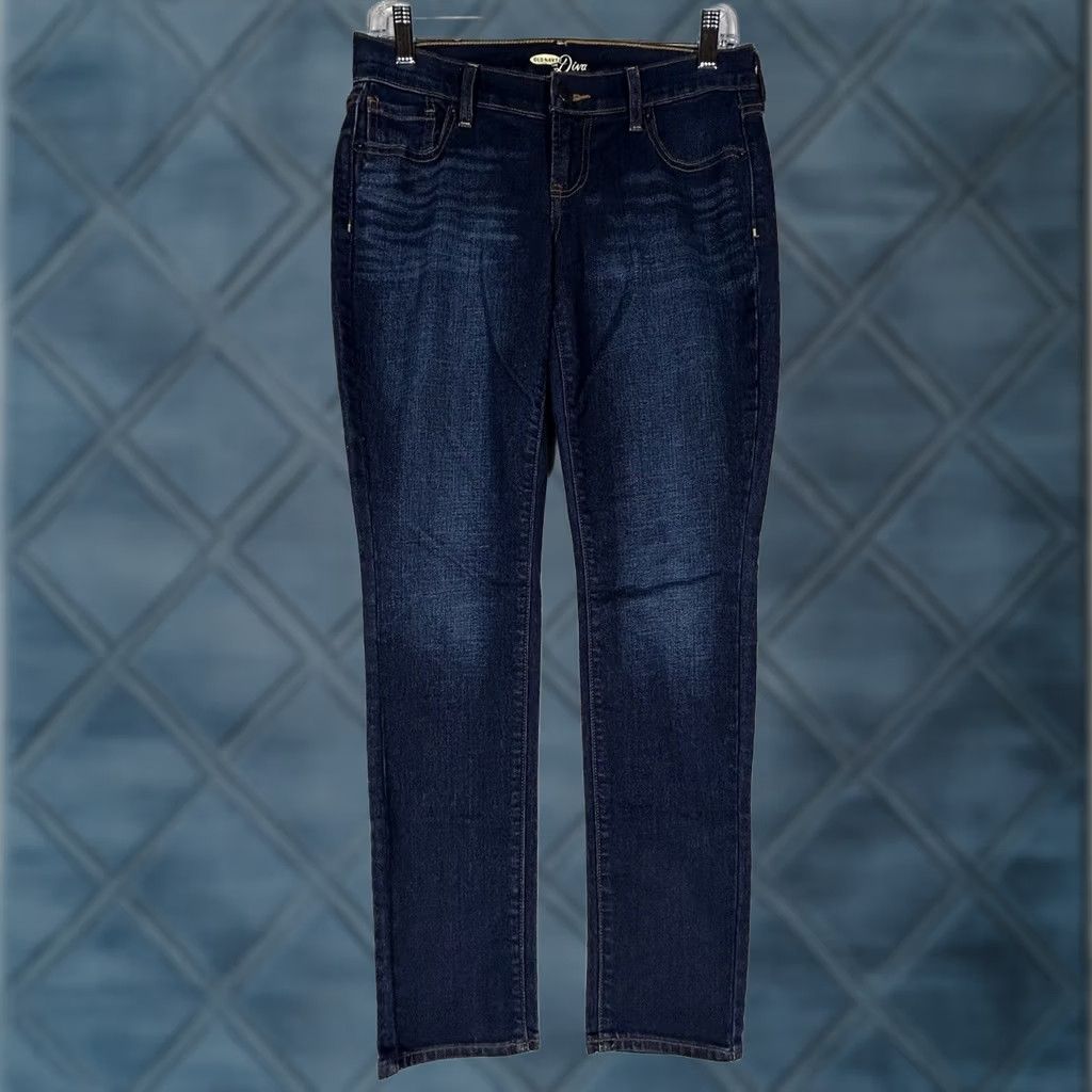 Old Navy Old Navy Jeans Women's Size 2 Blue Skinny Dark Wash Denim Stretch Slim” Size 26" / US 2 / IT 38 - 1 Thumbnail