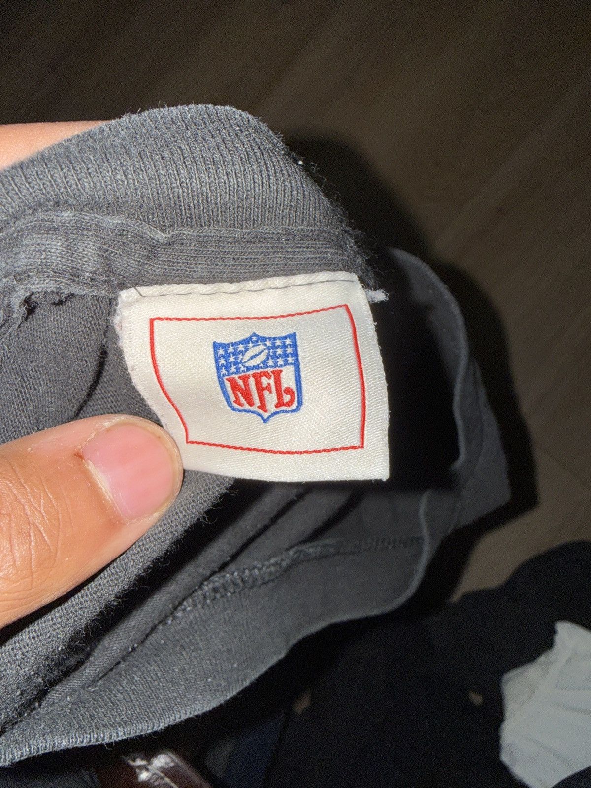 NFL Vintage Black Steelers Shirt Size US L / EU 52-54 / 3 - 2 Thumbnail