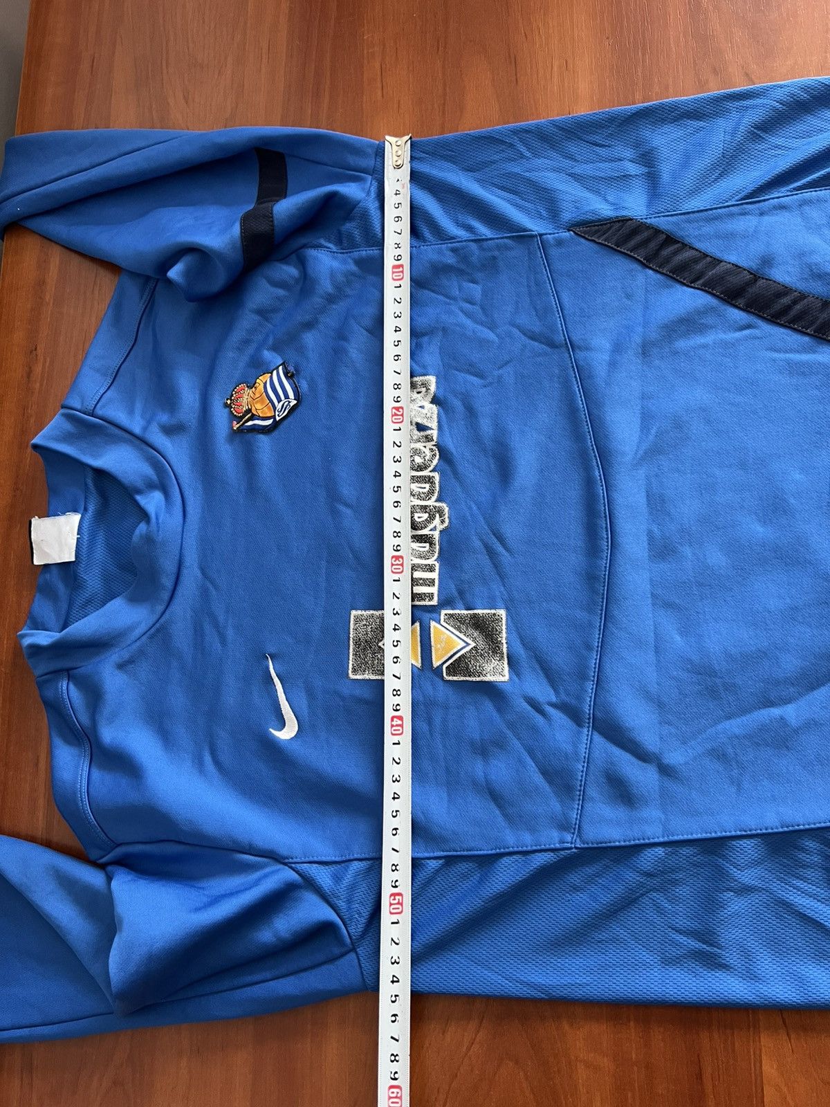 Nike 2012/13 REAL SOCIEDAD TRAINING SOCCER FOOTBALL SWEATSHIRT XL Size US XL / EU 56 / 4 - 20 Thumbnail