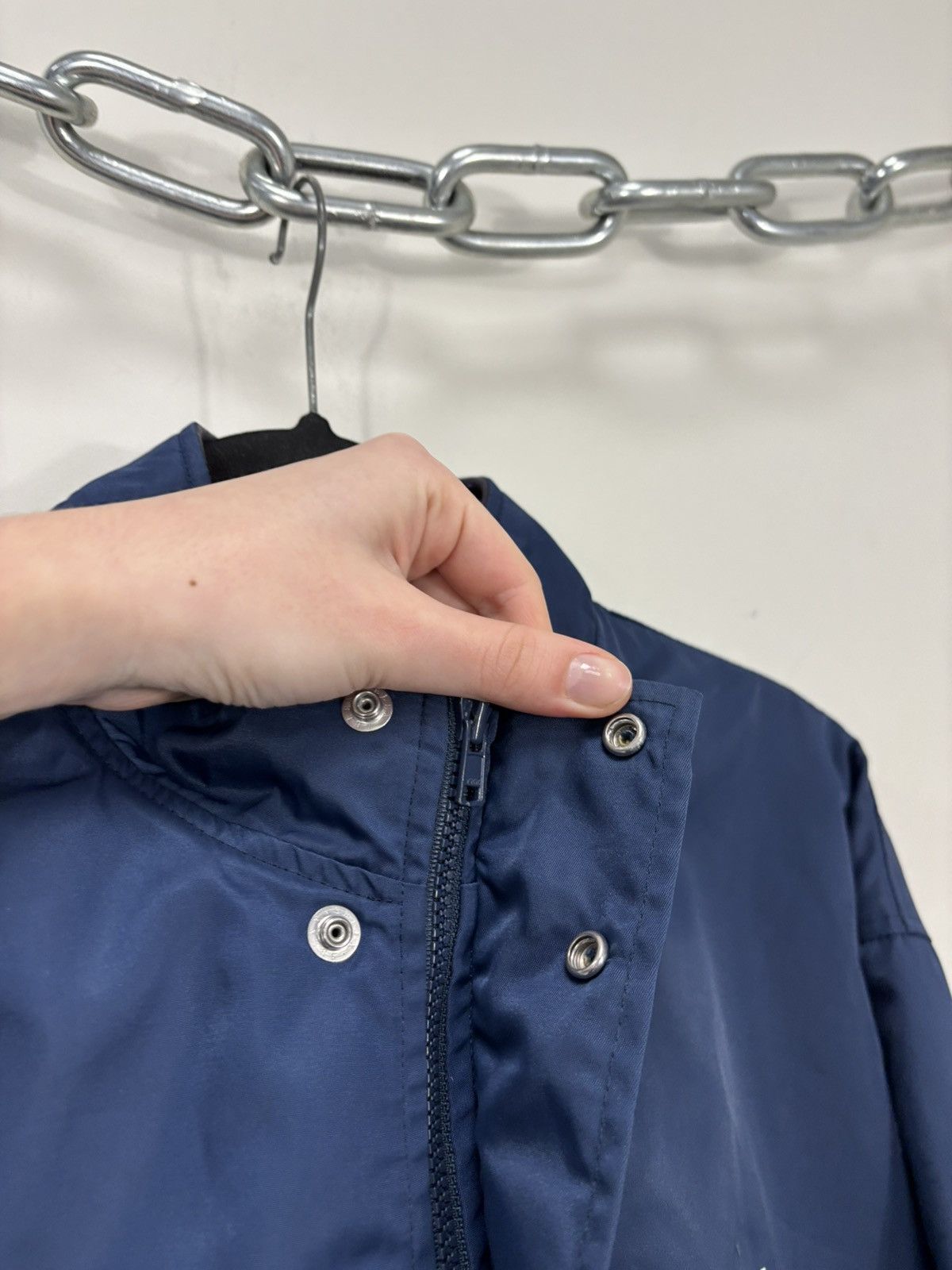 Japanese Brand Vintage Japanese 1990s Big Farm Logo Rare Blue Bomber Jacket Size US L / EU 52-54 / 3 - 14 Thumbnail