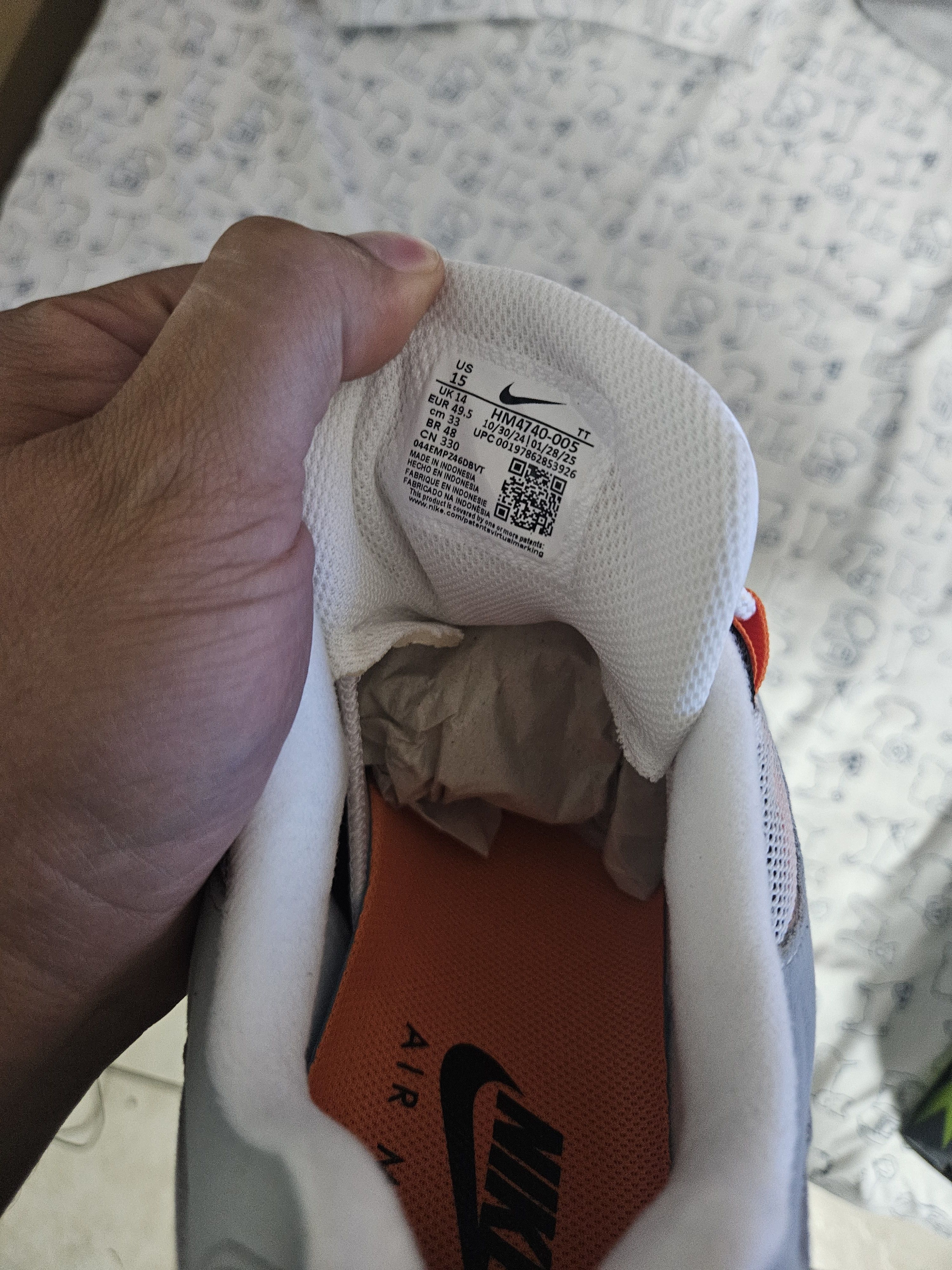 Nike NIKE AIR MAX 95 MANDARIN Size US 15 / EU 48 - 8 Thumbnail