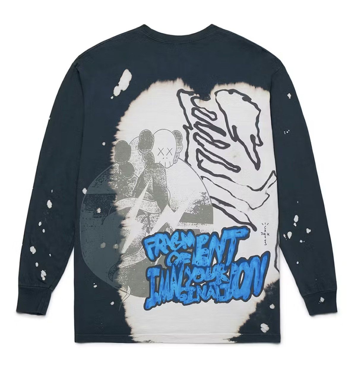 Fragment Design × Kaws × Travis Scott Kaws x Travis Scott Cactus Jack x Fragment Long sleeve Size US L / EU 52-54 / 3 - 2 Thumbnail