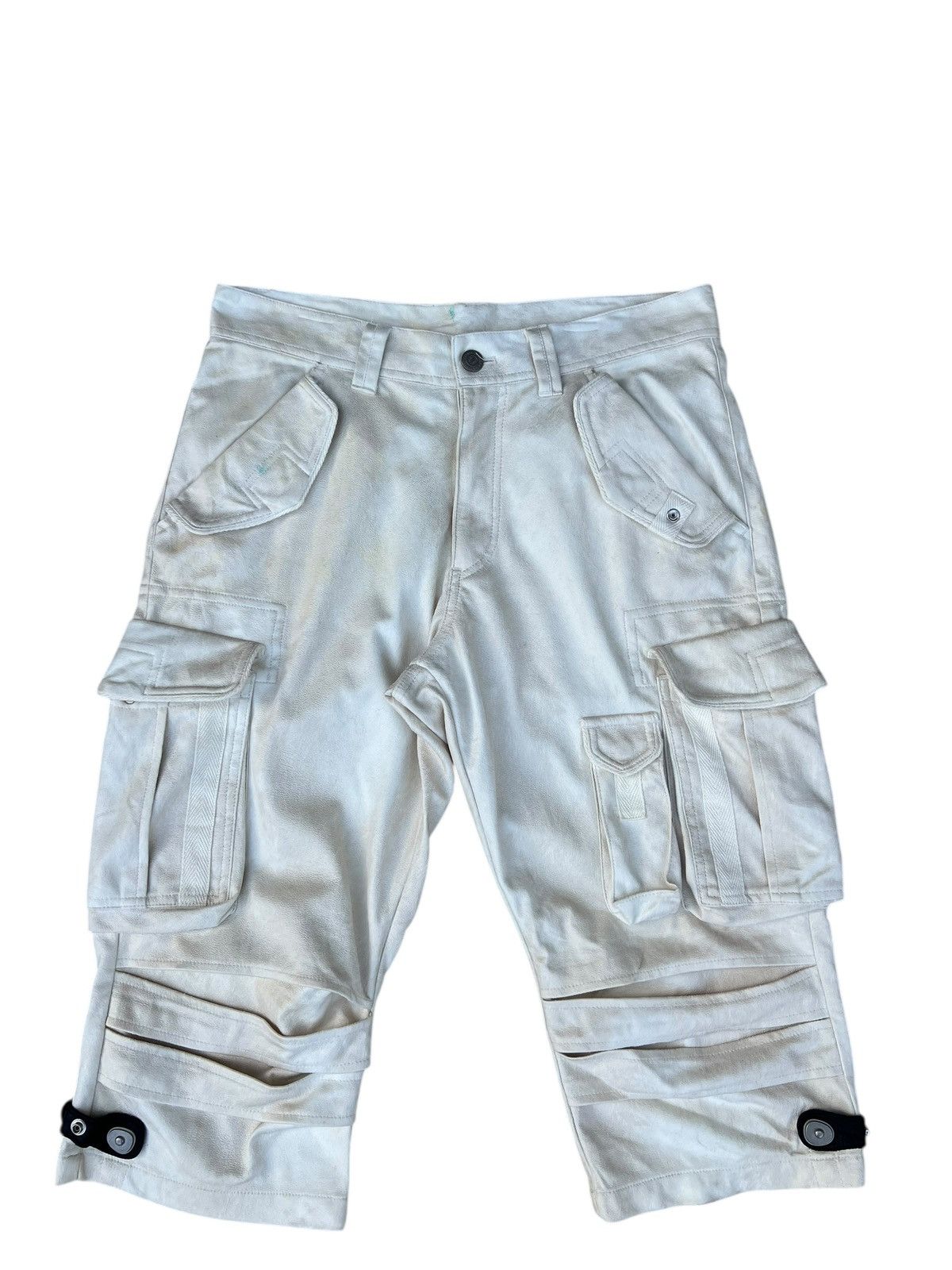 Tornado Mart Tornado Mart Gasmask Style 3 Quarter Cargo Trouser Pant Size US 29 - 1 Thumbnail