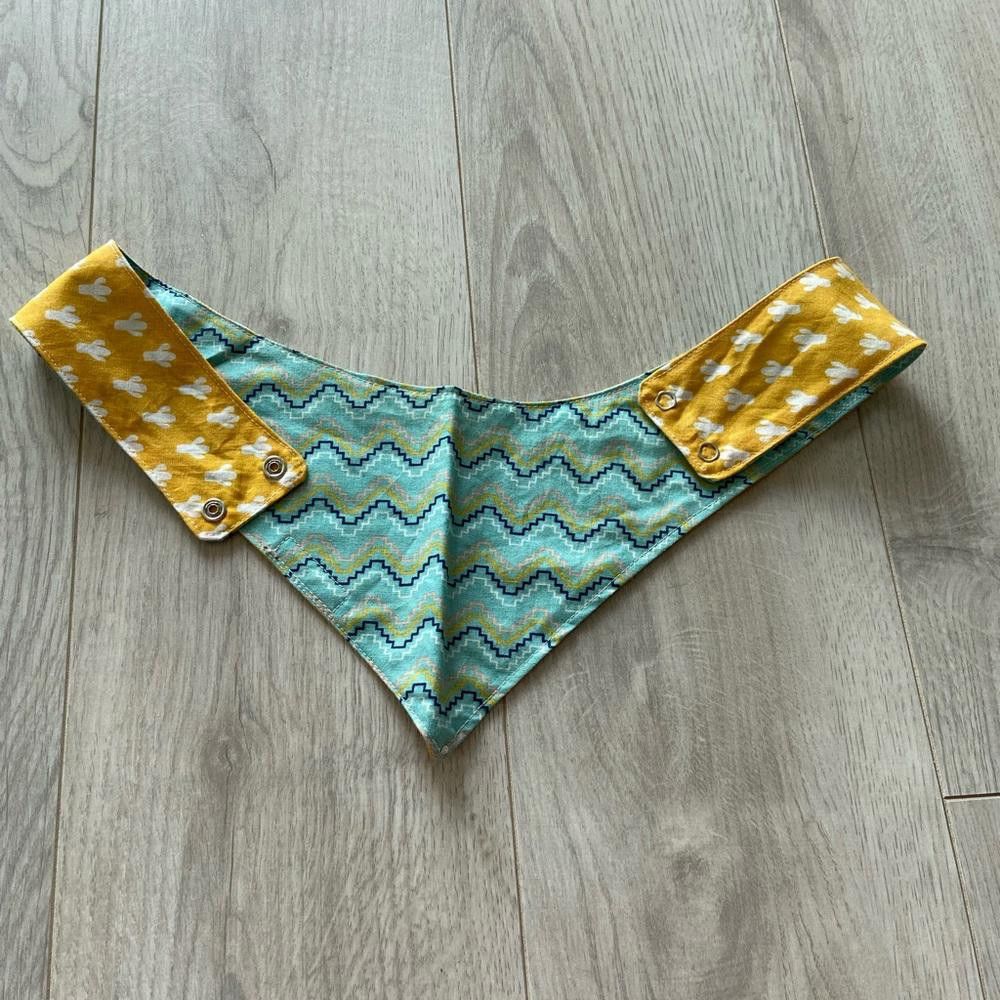 Designer Coddiwomple Yellow Cactus and Line Dog Bandana Size ONE SIZE - 6 Thumbnail